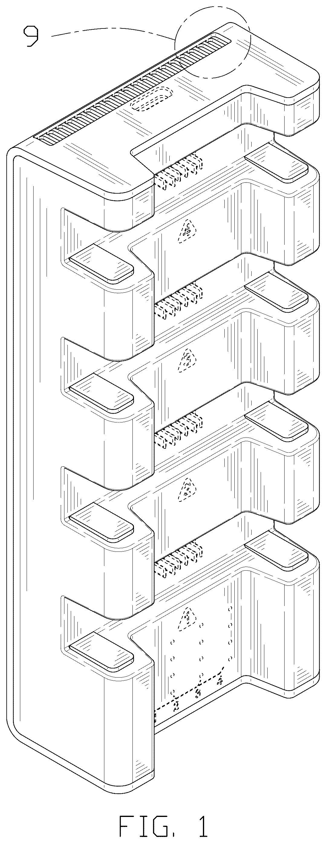 Patent USD1075650 Figure 1 – Charging socket