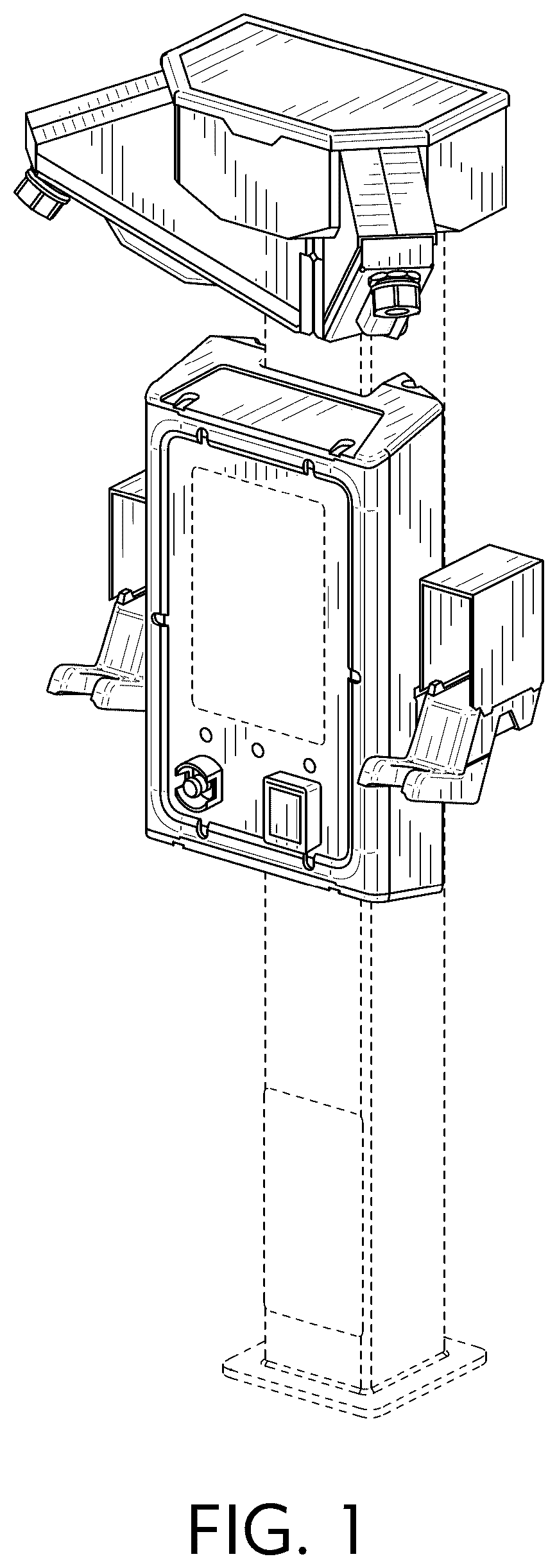 Patent USD1075651 Figure 1 – Electric vehicle charger