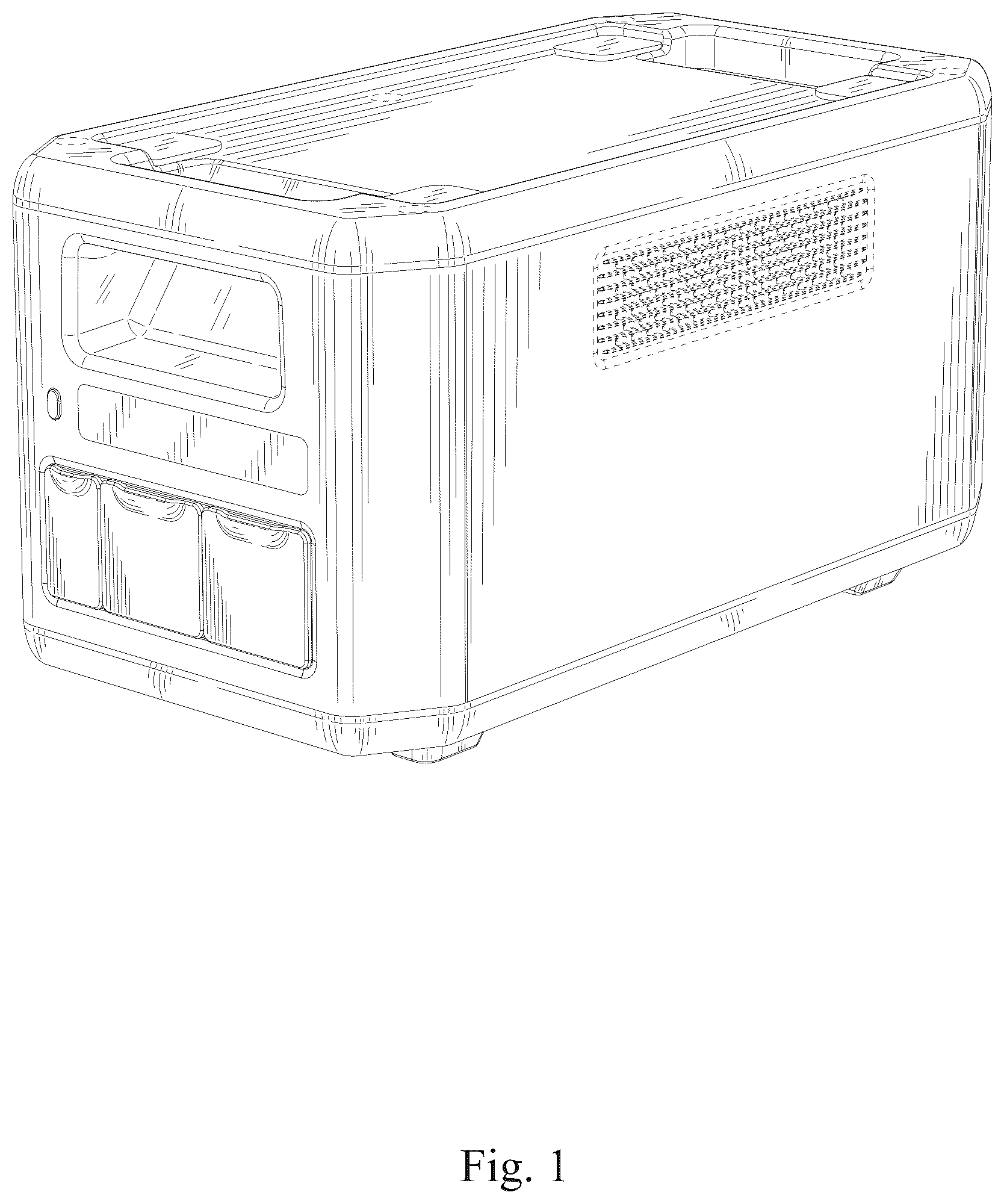 Patent USD1075652 — Power supply unit — Figure 1