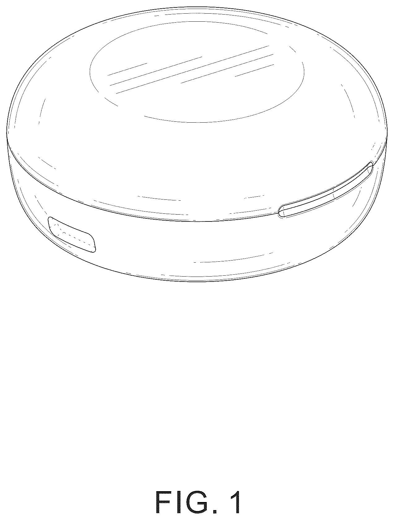 Patent USD1075653 — Charging case for smart ring — Figure 1