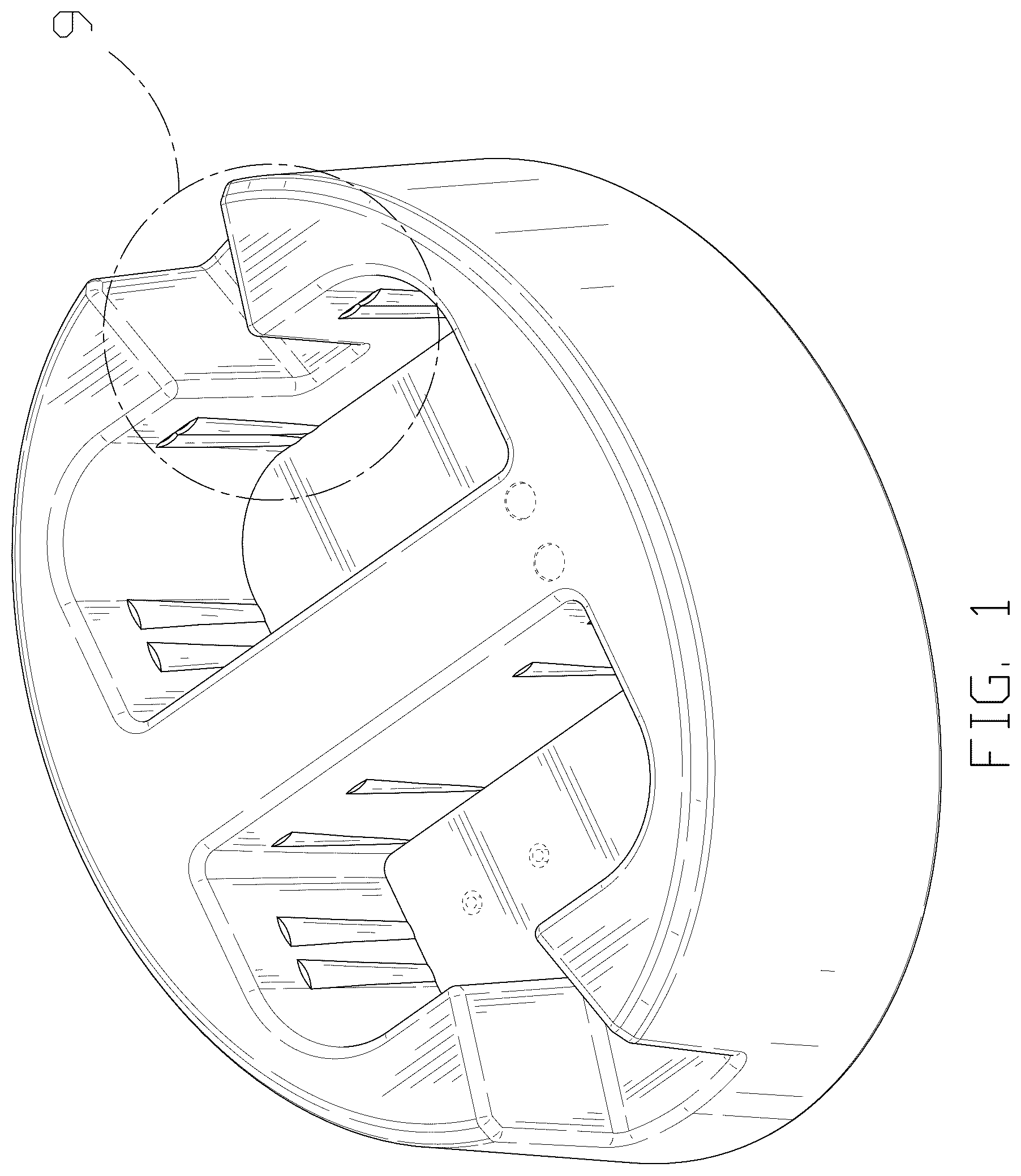 Patent USD1075654 Figure 1 – Charger