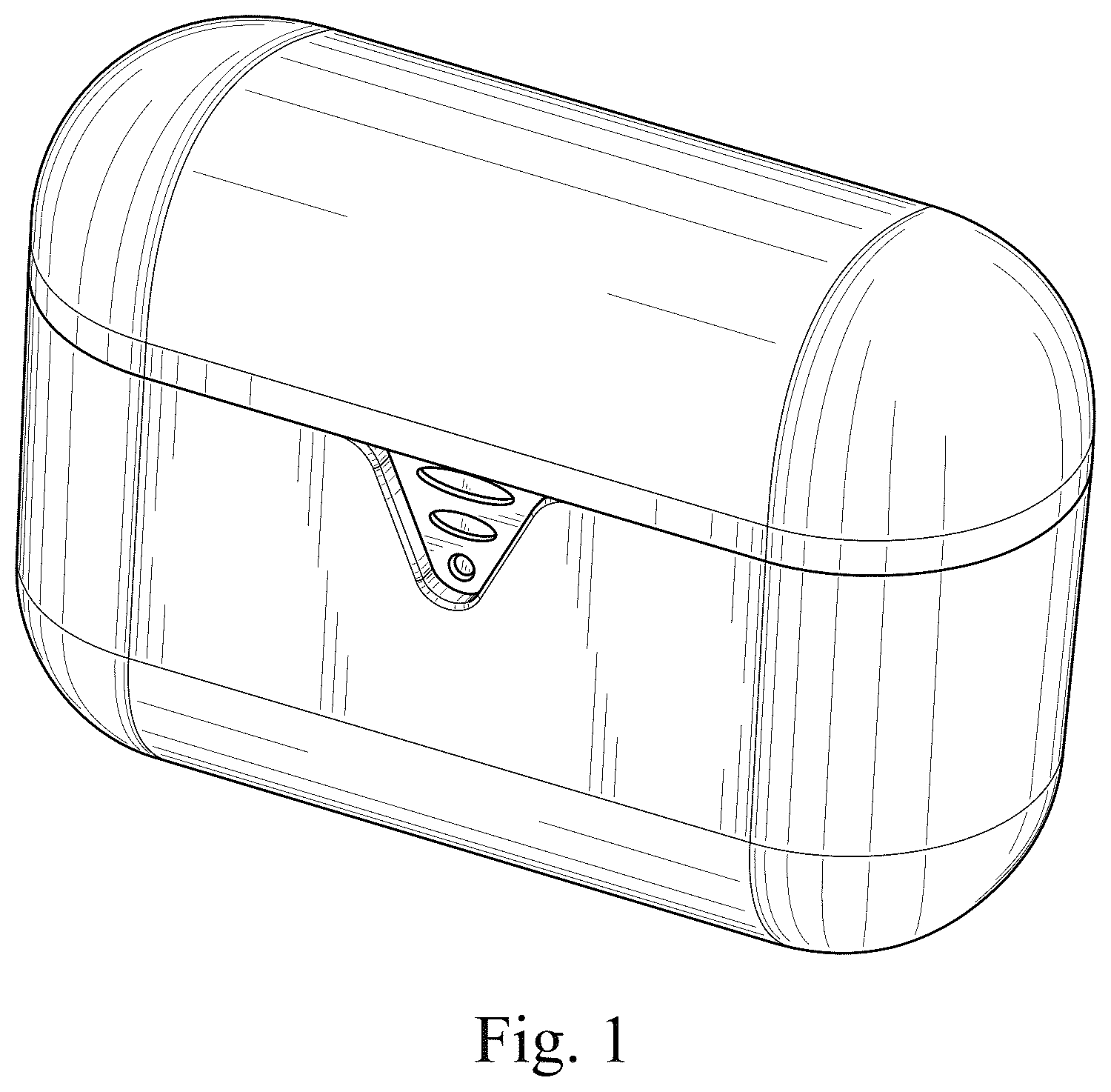 Patent USD1075661 — Charging box — Figure 1
