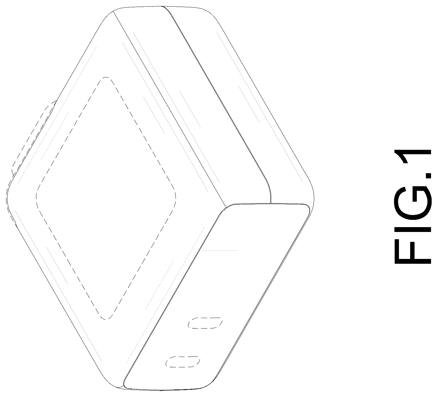 Patent USD1075666 — Laptop charger for mobile phone — Figure 1