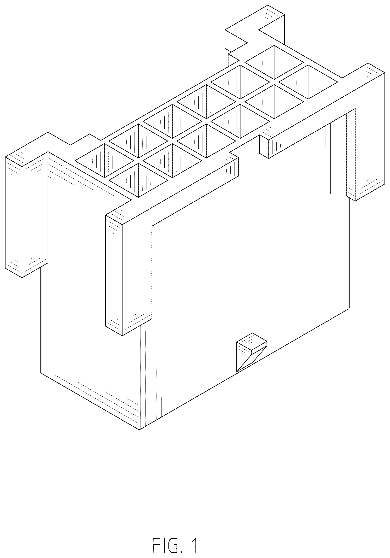 Patent USD1075691 — Connector shell — Figure 1