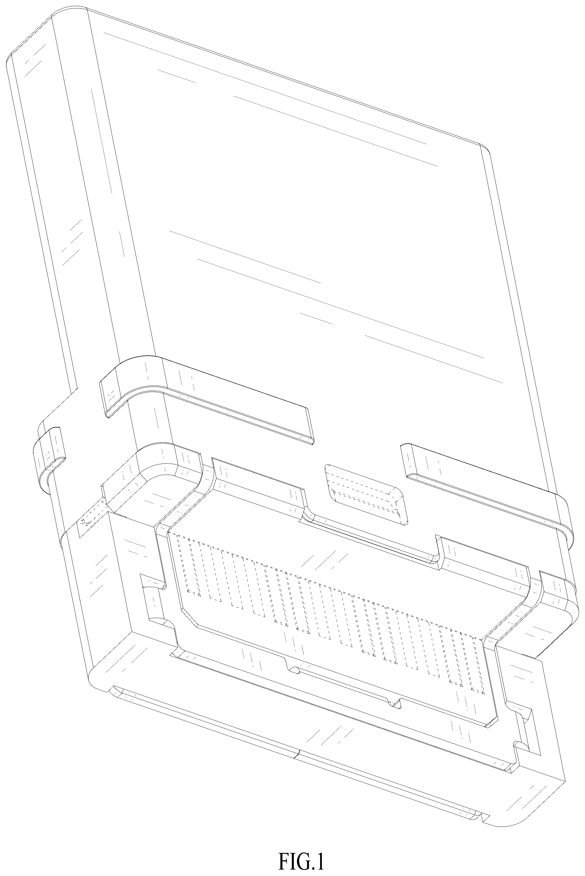 Patent USD1075693 Figure 1 – Electrical connector