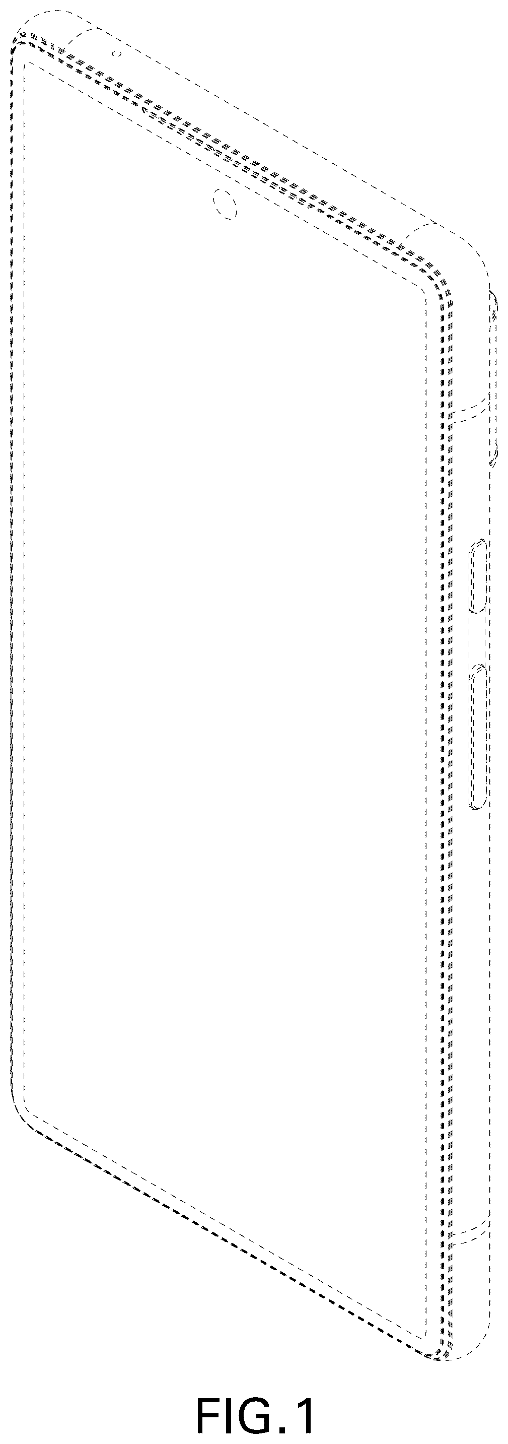 Patent USD1075706 — Mobile device — Figure 1