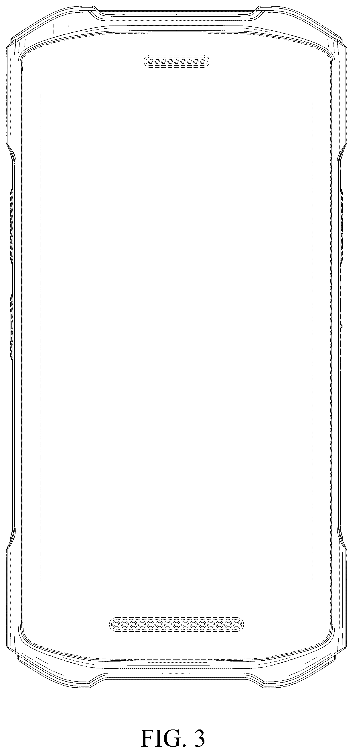 Patent USD1075707 Figure 3 – Mobile computing device