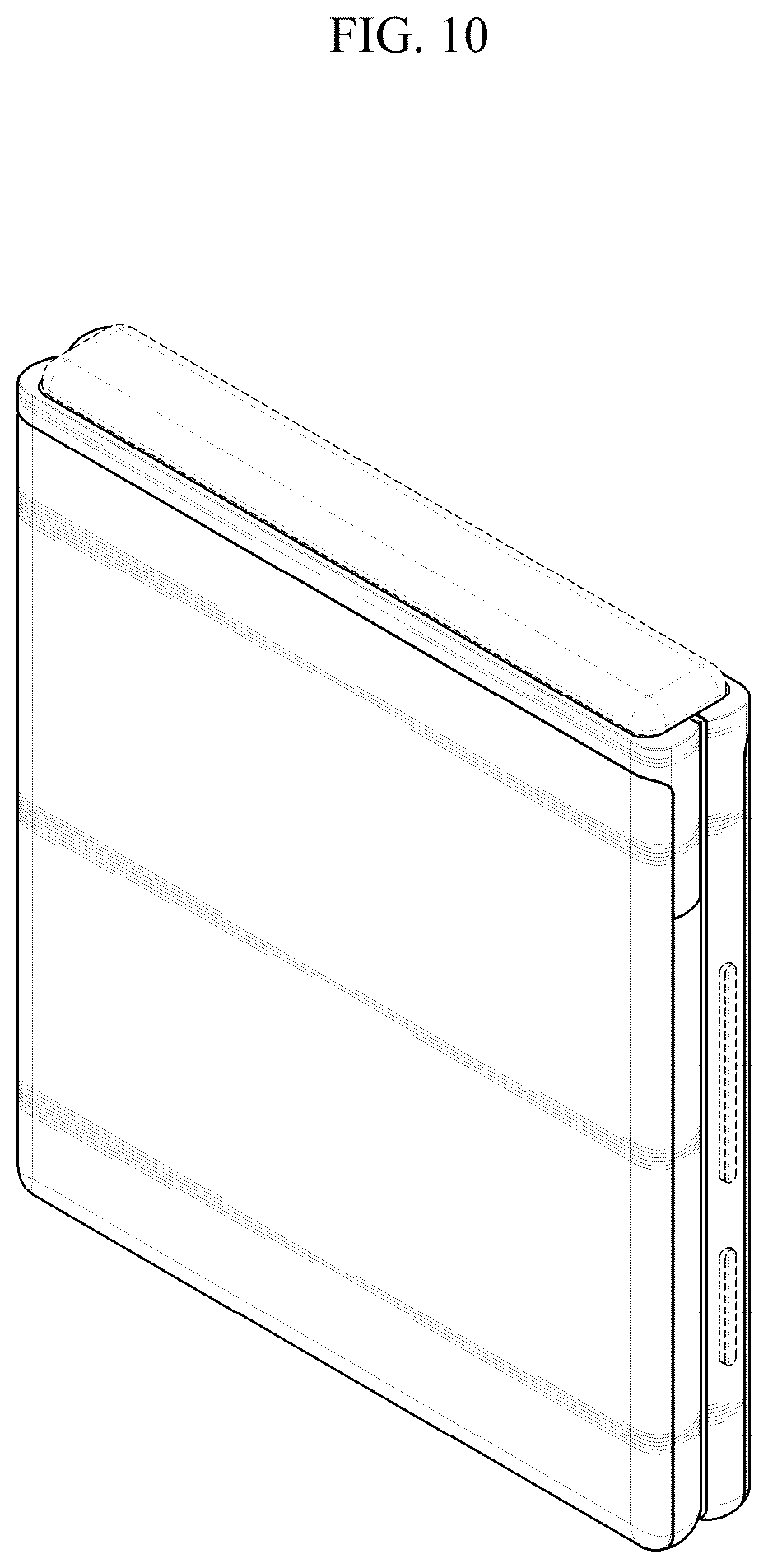 Patent USD1075708 Figure 10 – Display device