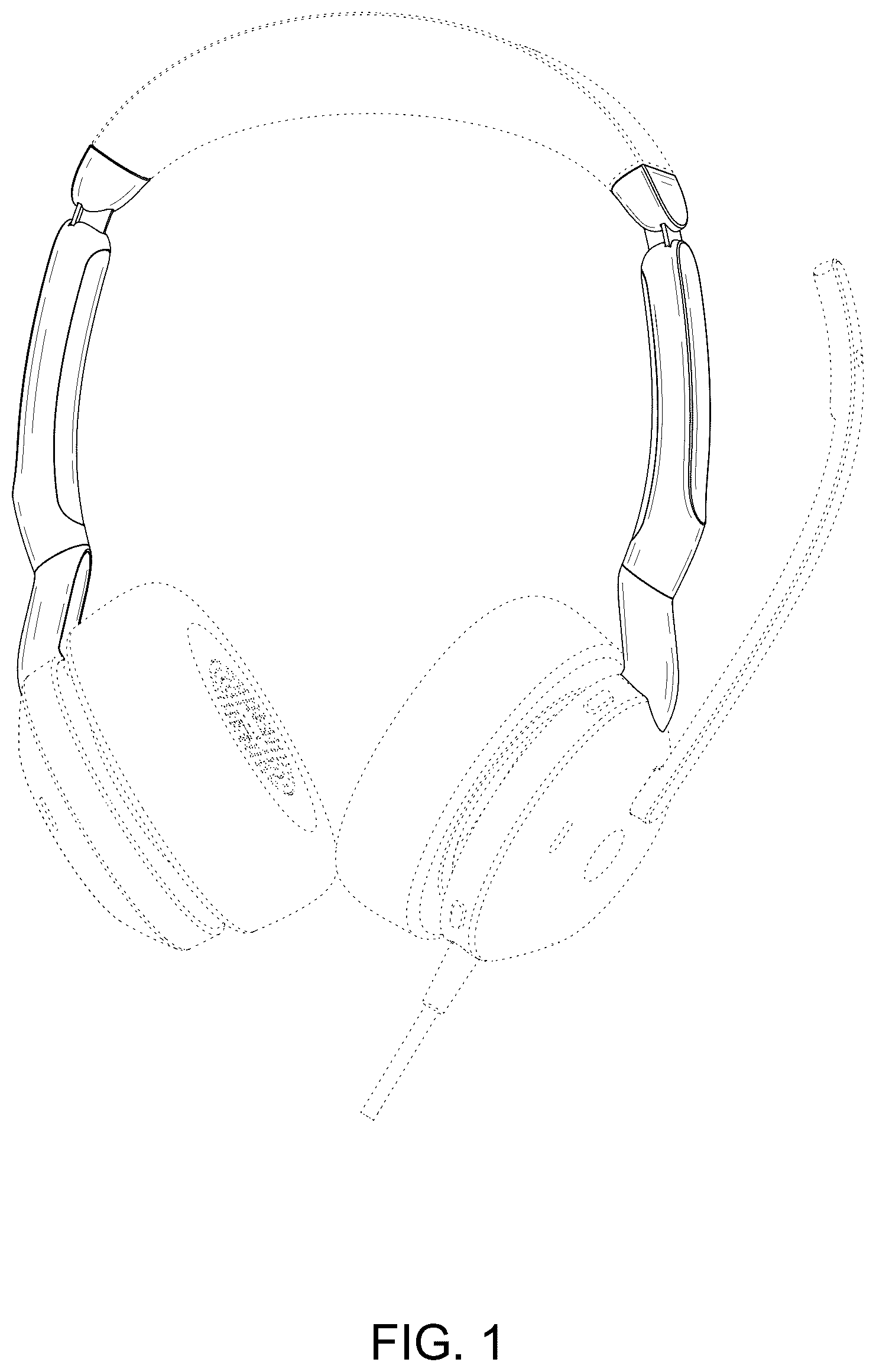 Patent USD1075713 — Headset for telephone — Figure 1