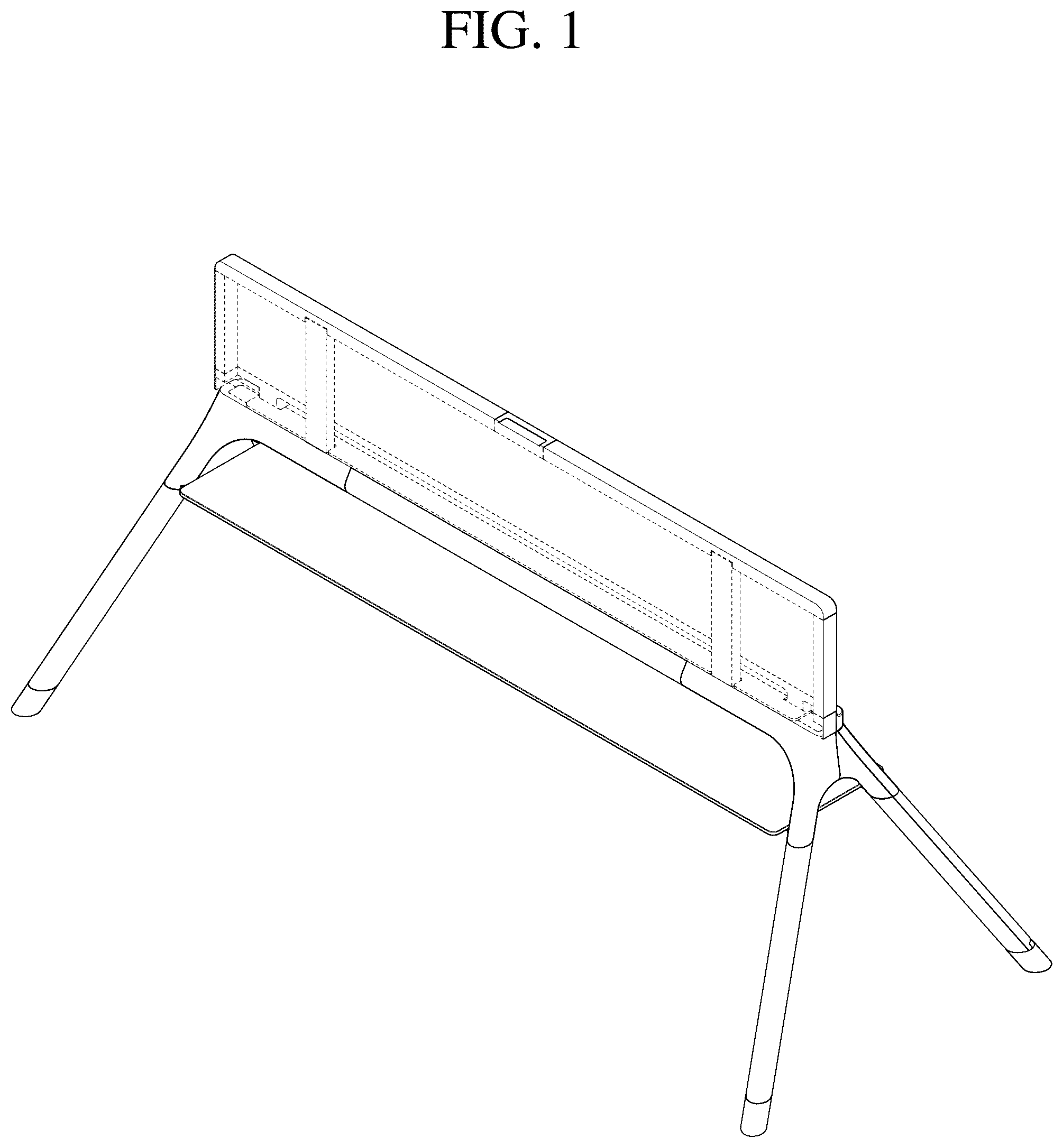 Patent USD1075732 — Stand for television receiver — Figure 1