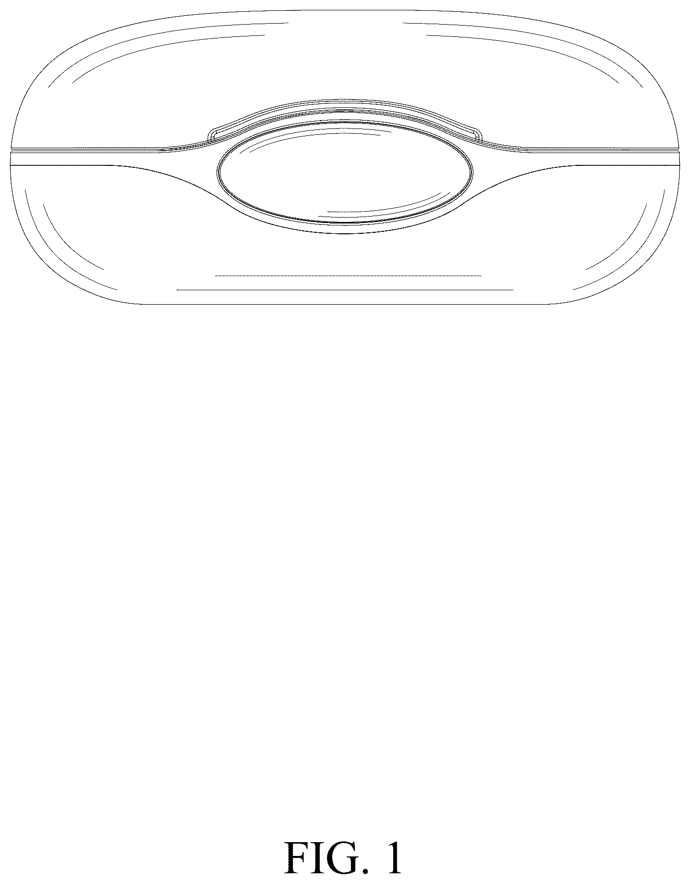 Patent USD1075737 Figure 1 – Charging case for wireless earphones