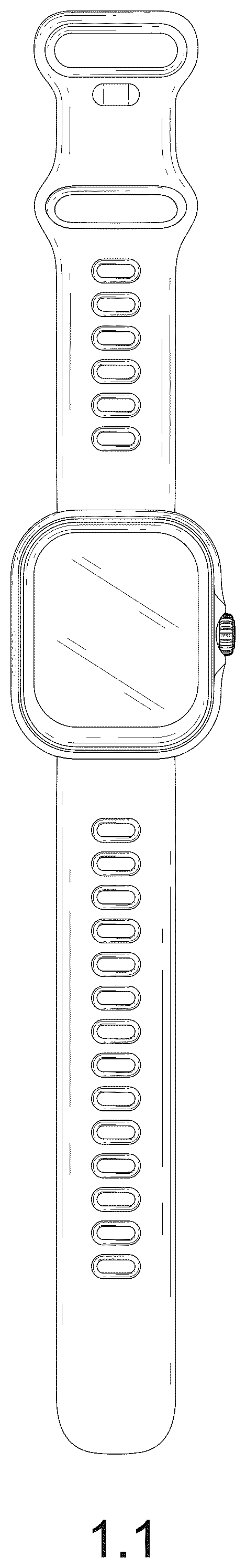 Patent USD1075752 — Smartwatch — Figure 1