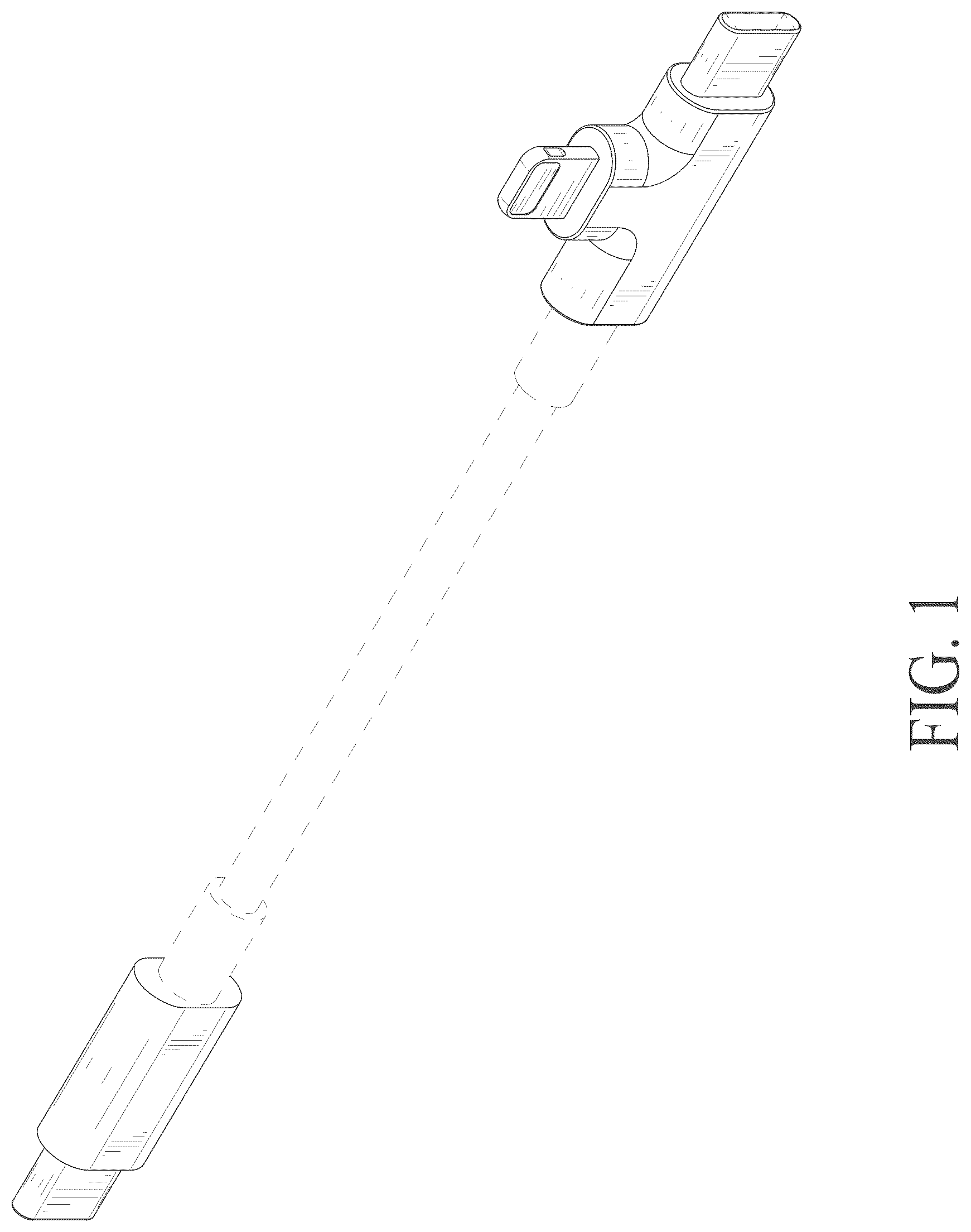 Patent USD1075765 — Data cable — Figure 1
