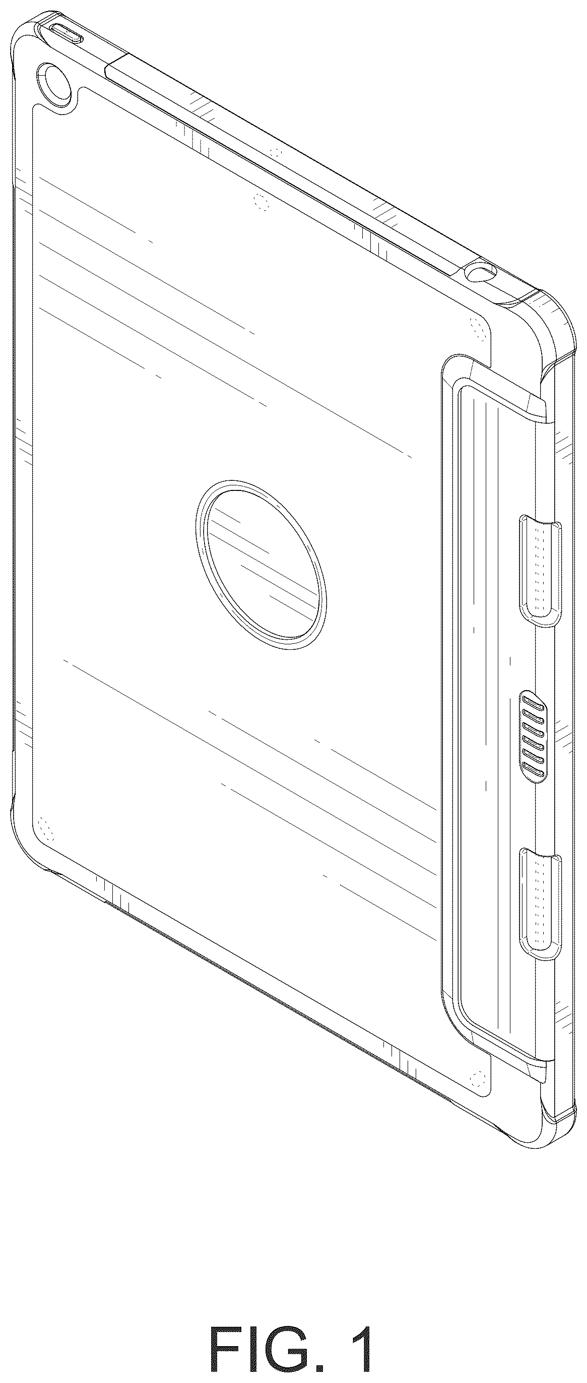 Patent USD1075768 — Tablet case — Figure 1