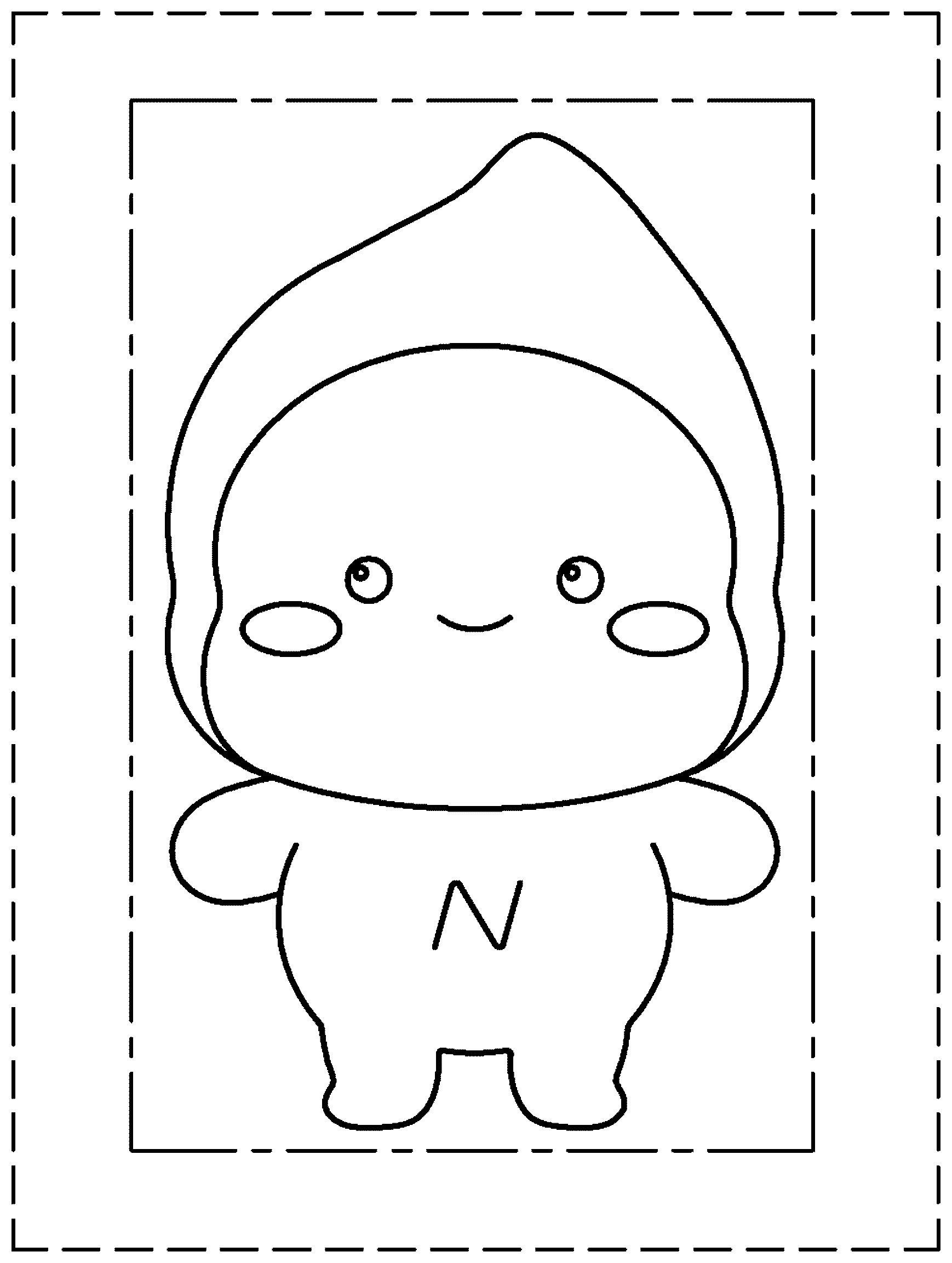 Patent USD1075842 — Display screen or portion thereof with virtual character icon — Figure 1