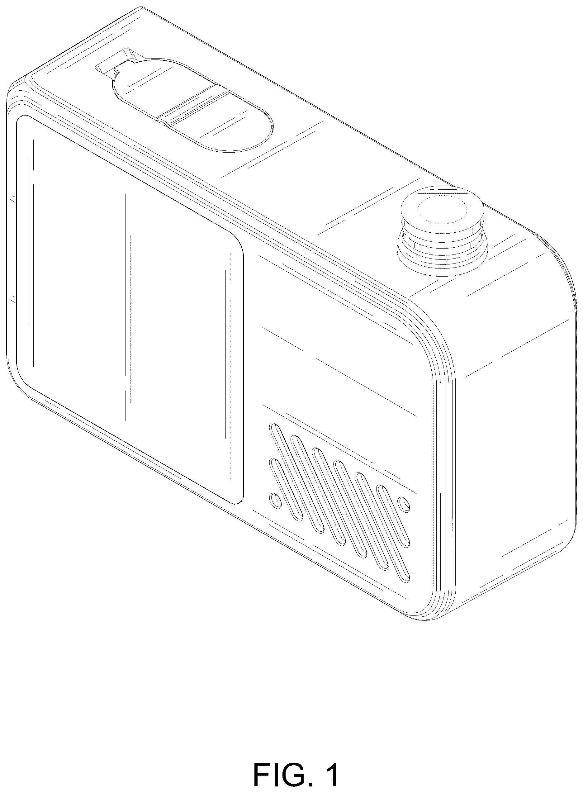 Patent USD1075850 — Rectangular water pump — Figure 1