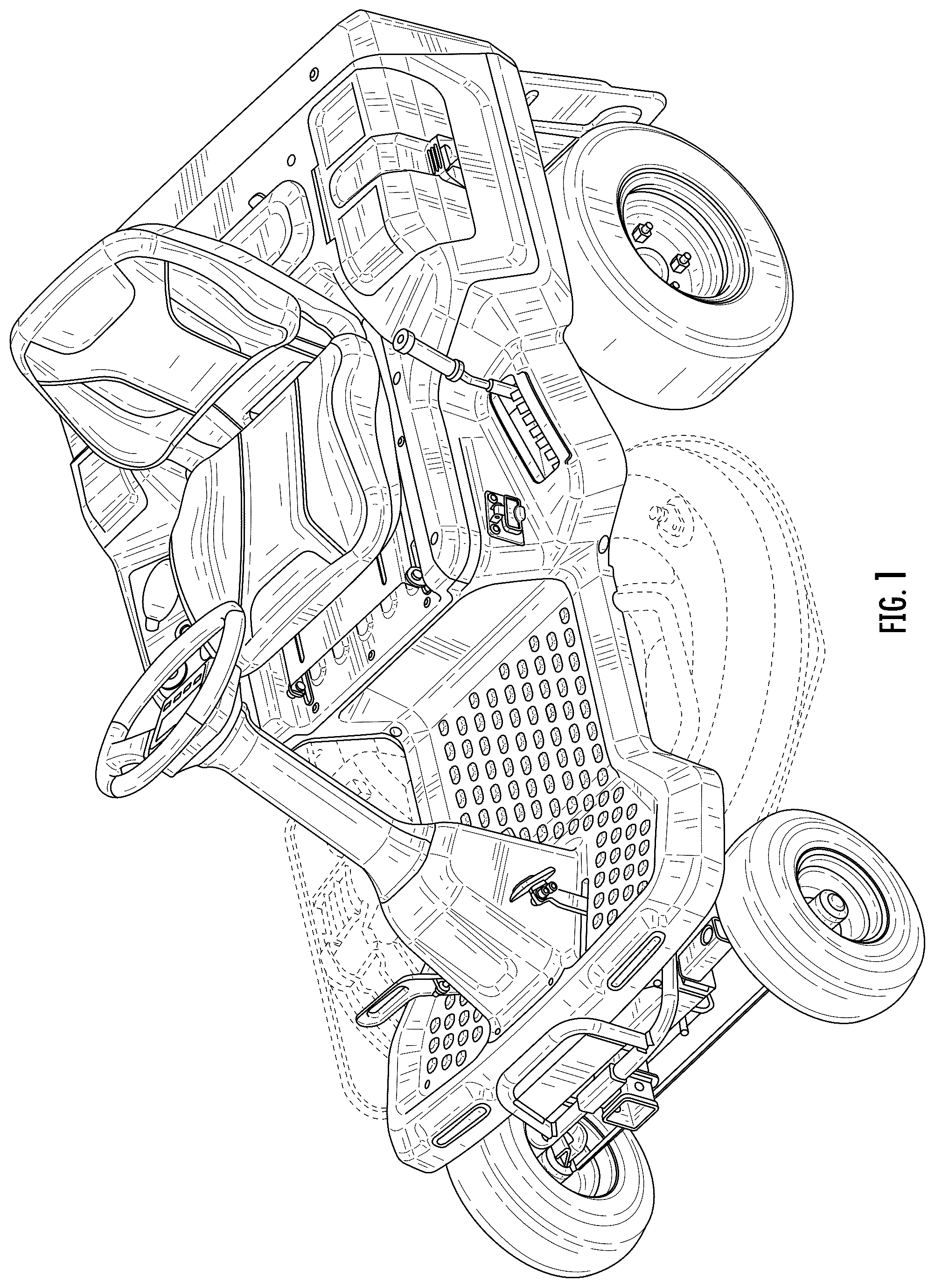 Patent USD1075851 — Mower — Figure 1
