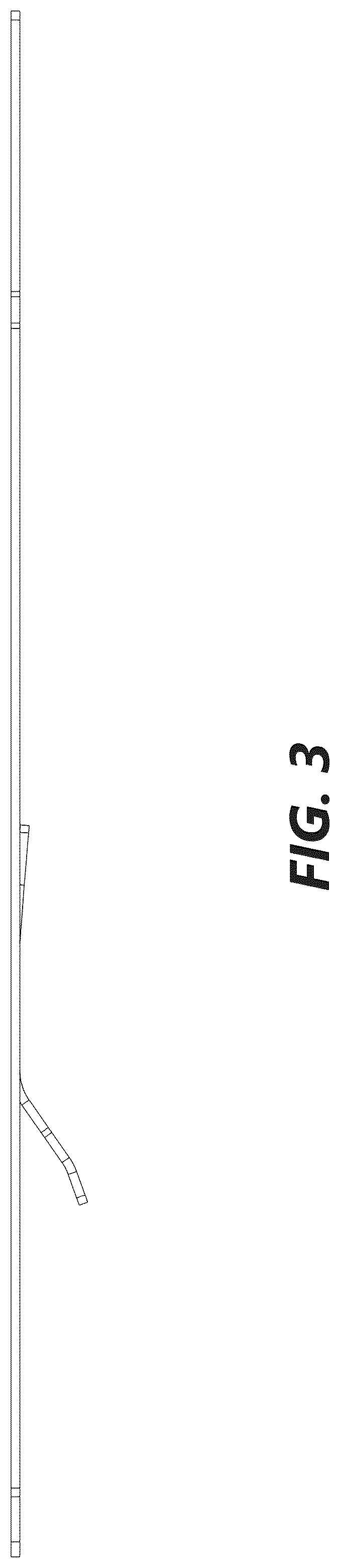 Patent USD1075855 Figure 3 – Sinker for a knitting machine