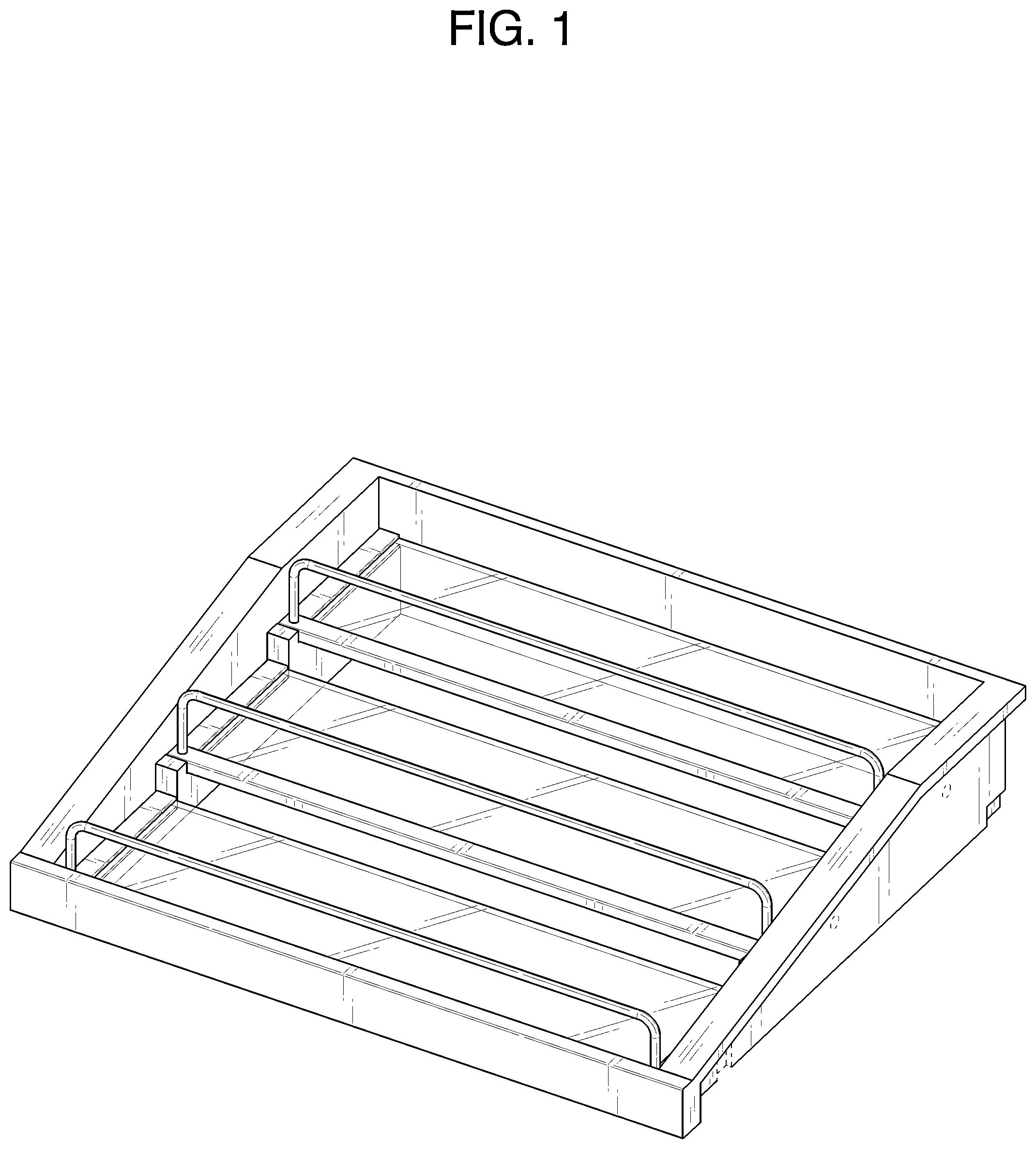 Patent USD1075856 — Interior component for refrigerator — Figure 1