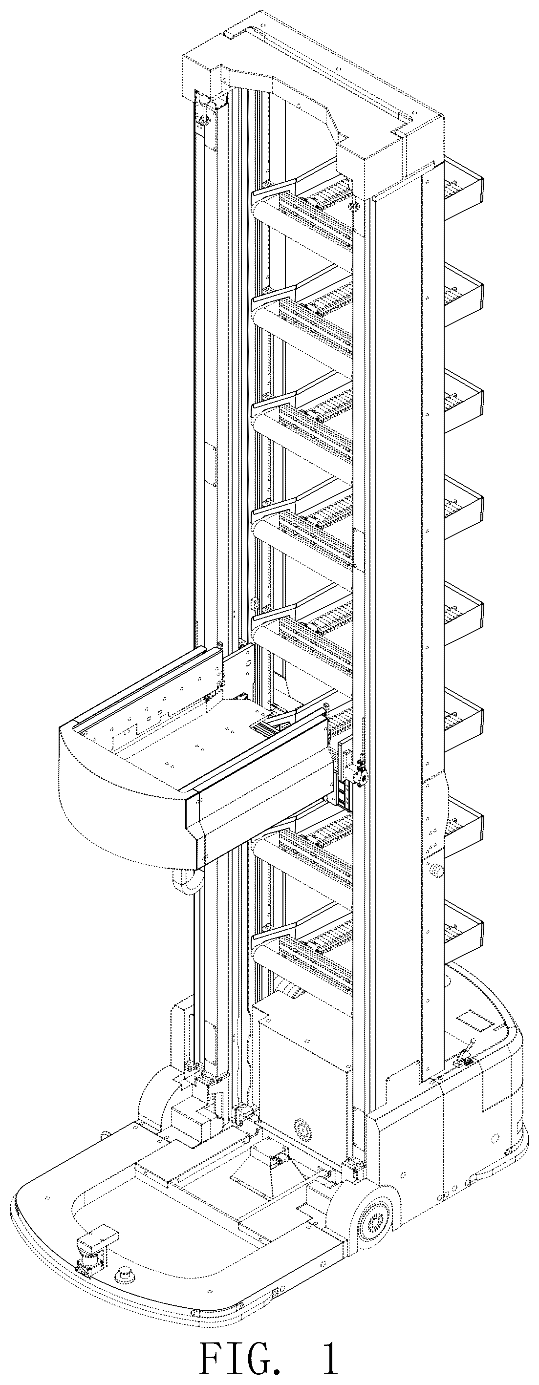 Patent USD1075865 — Warehouse robot — Figure 1