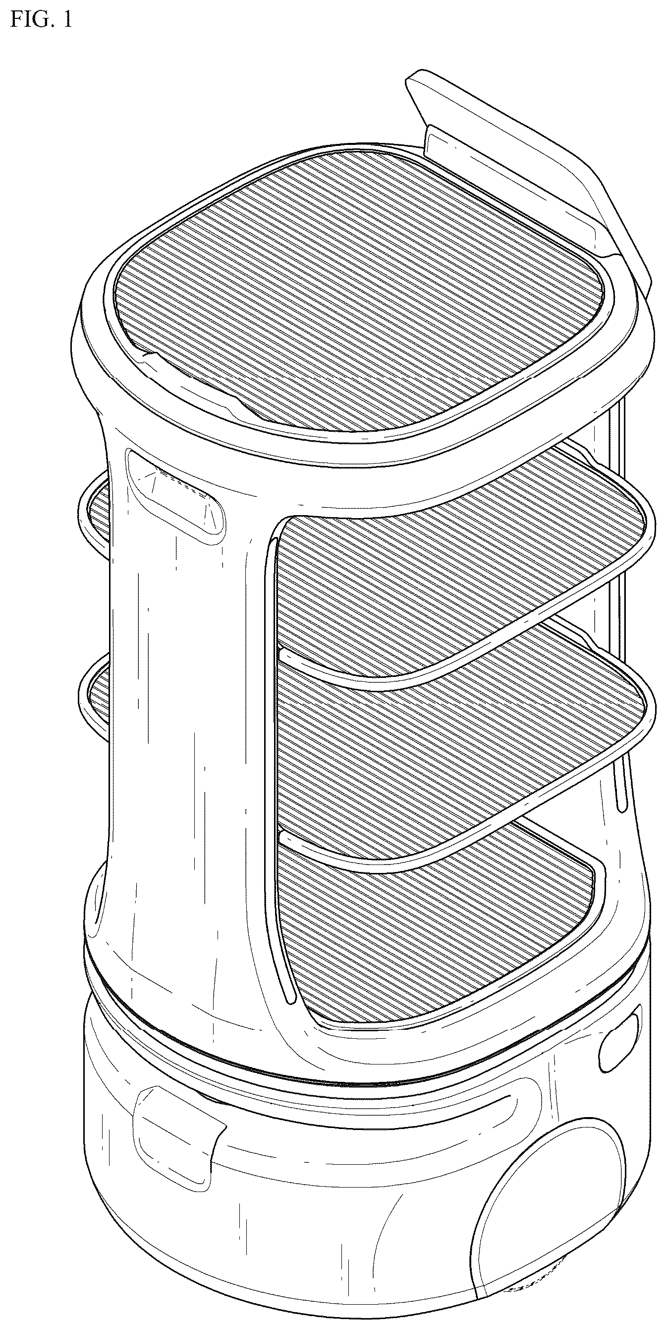 Patent USD1075867 Figure 1 – Robot