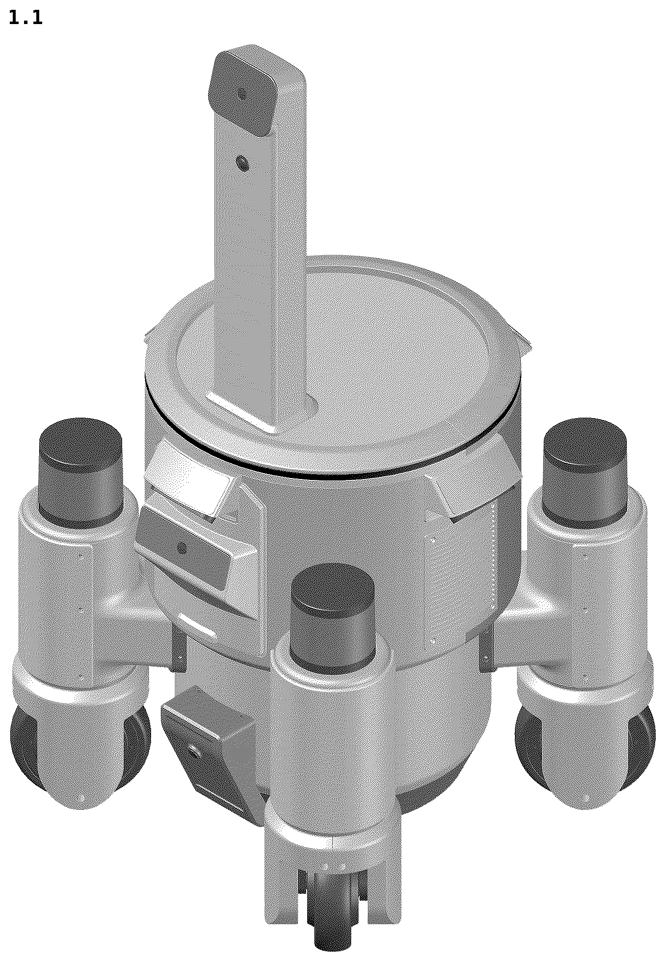 Patent USD1075868 — Industrial maintenance robot — Figure 1