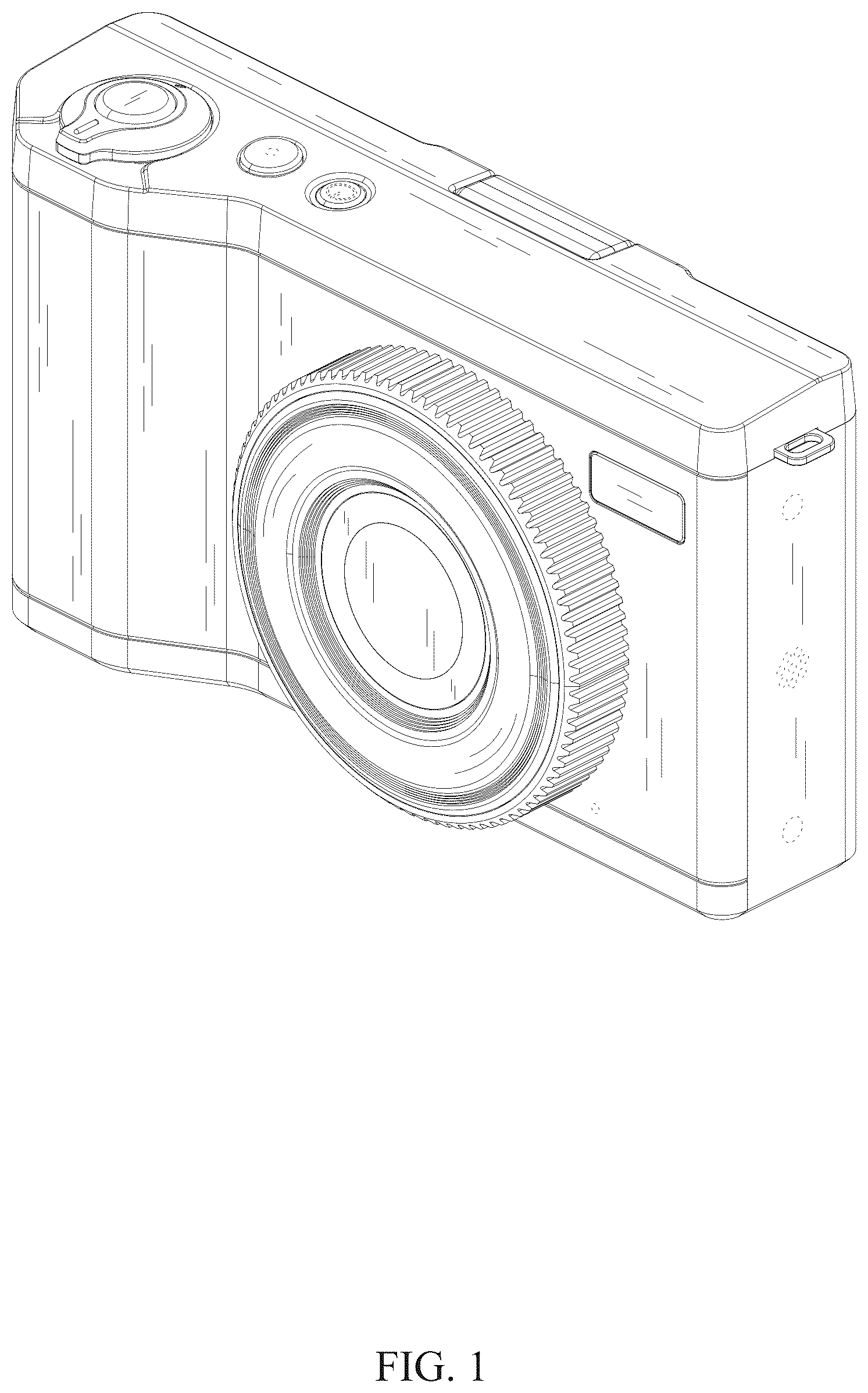 Patent USD1075877 Figure 1 – Digital camera