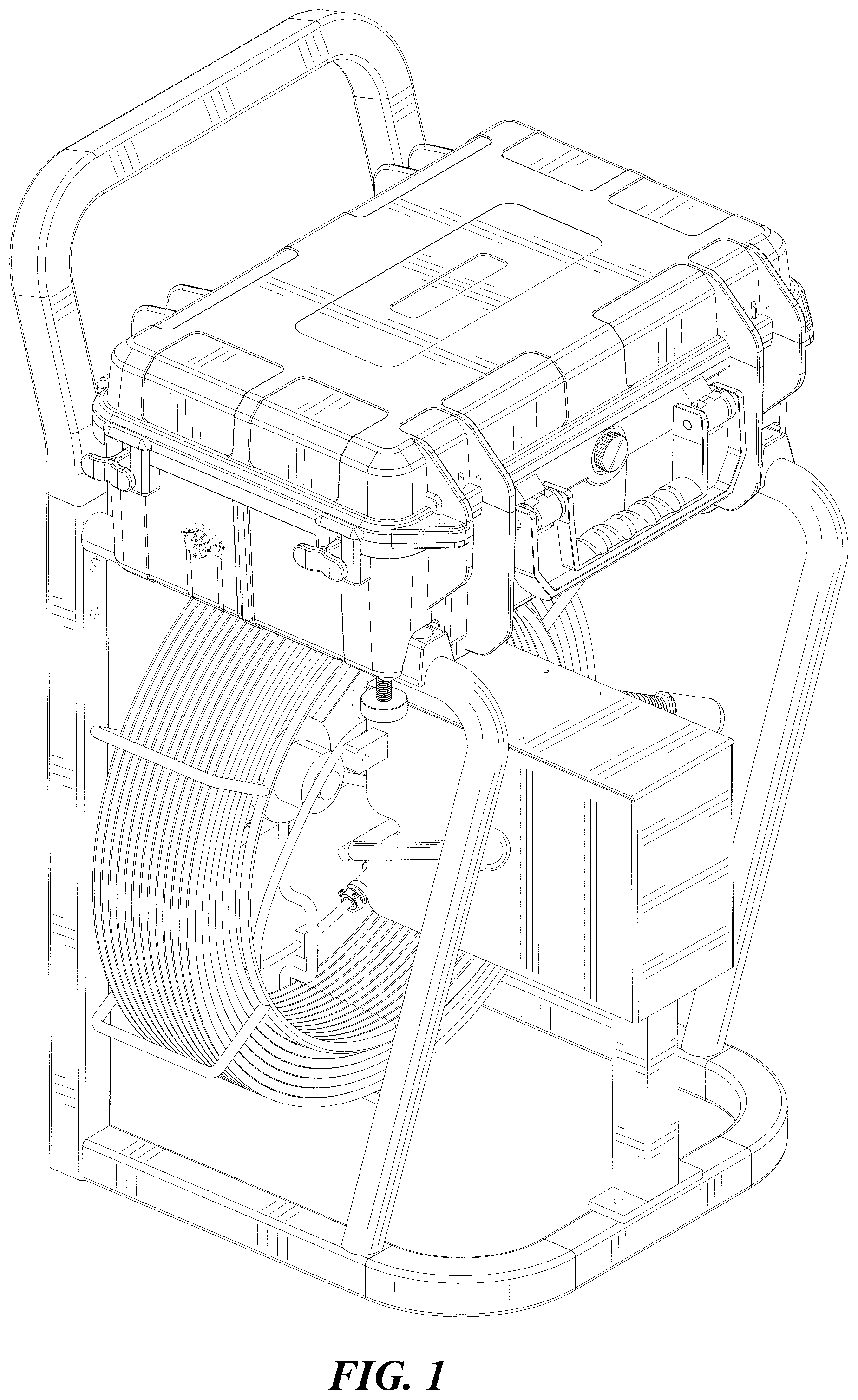 Patent USD1075878 Figure 1 – Pipe inspection camera