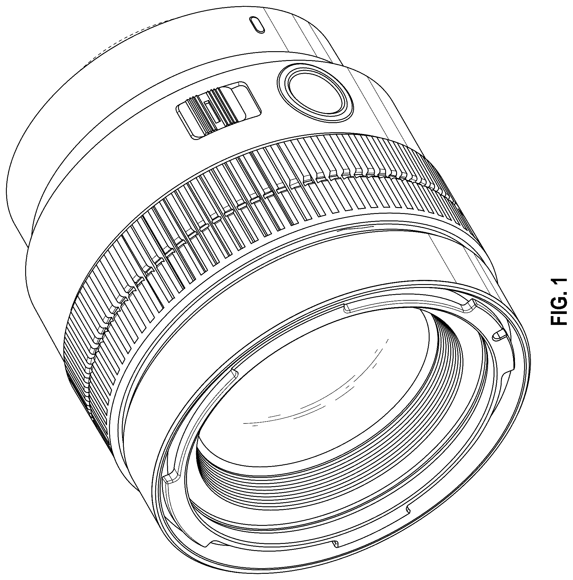 Patent USD1075881 — Interchangeable lens for camera — Figure 1