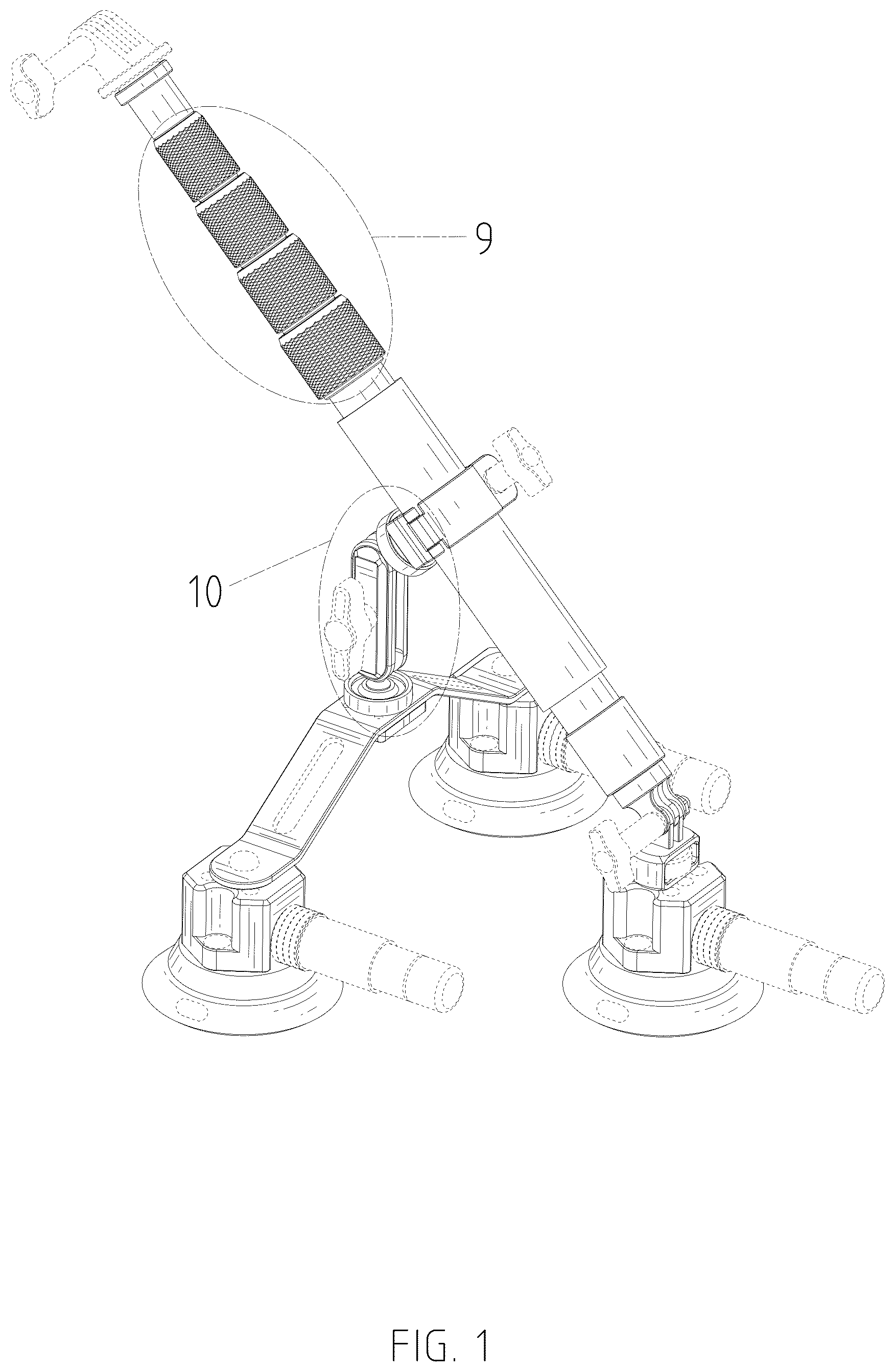 Patent USD1075885 — Suction cup mount — Figure 1
