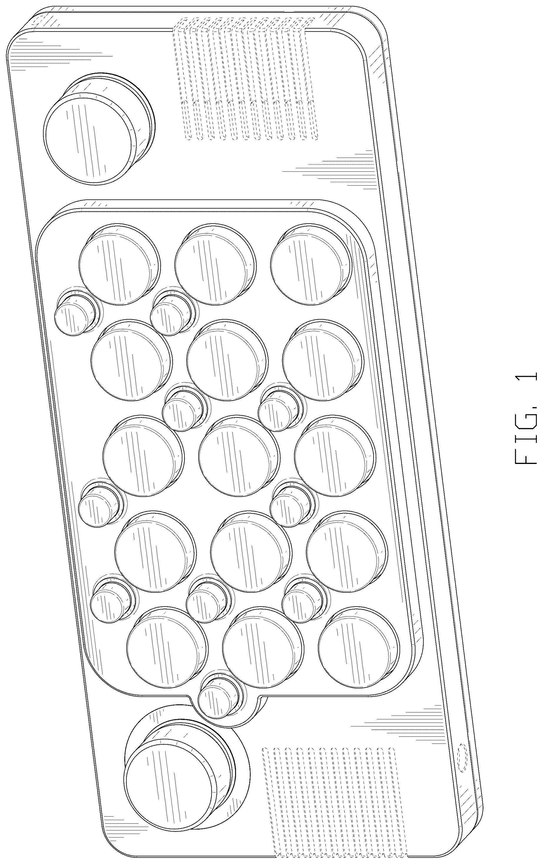Patent USD1075893 — Midi keyboard — Figure 1