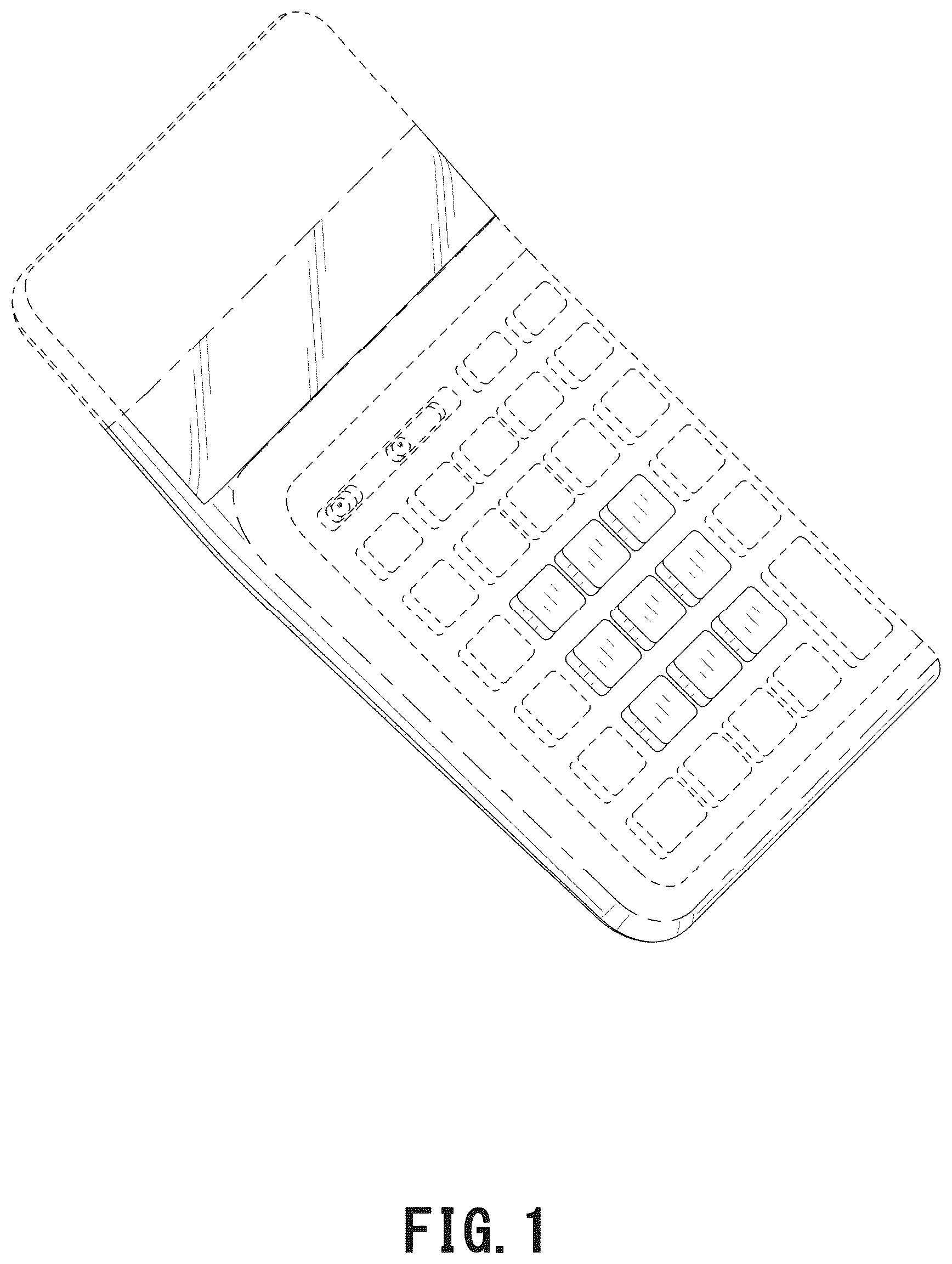 Patent USD1075901 — Electronic calculator — Figure 1