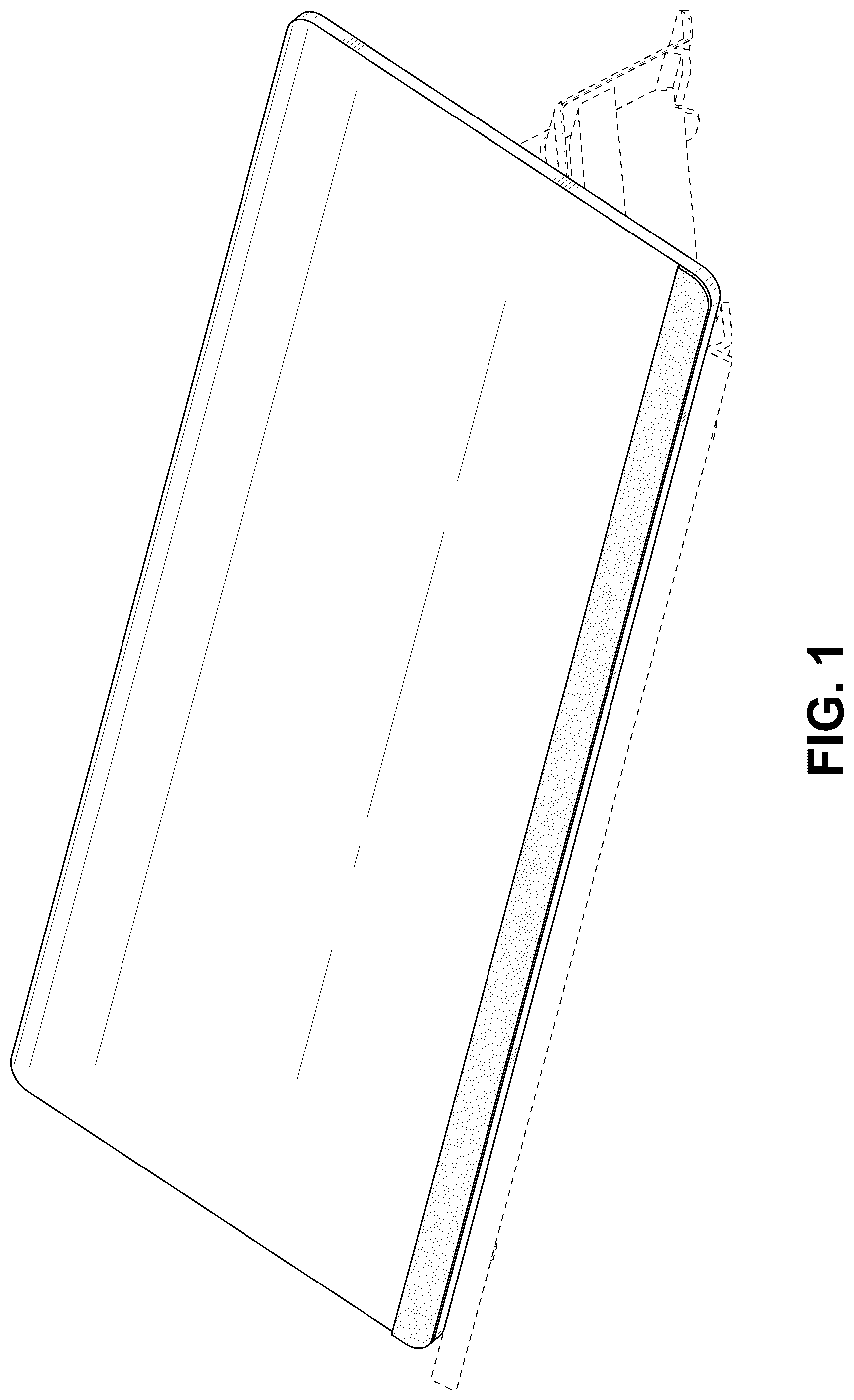 Patent USD1075910 Figure 1 – Multi-color illuminated whiteboard