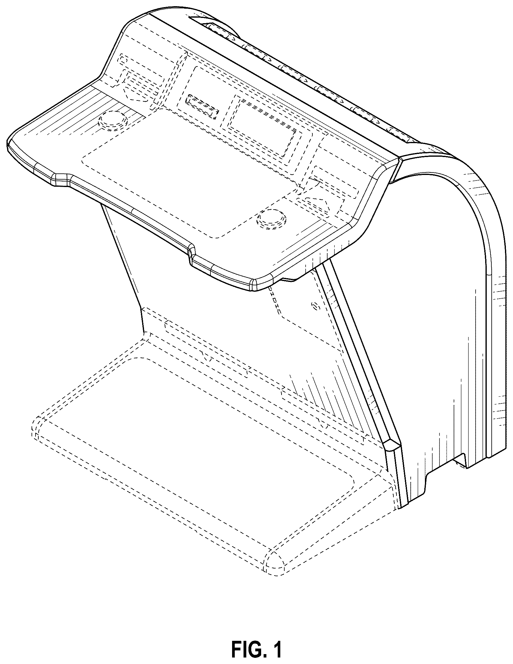 Patent USD1075924 — Gaming machine cabinet — Figure 1