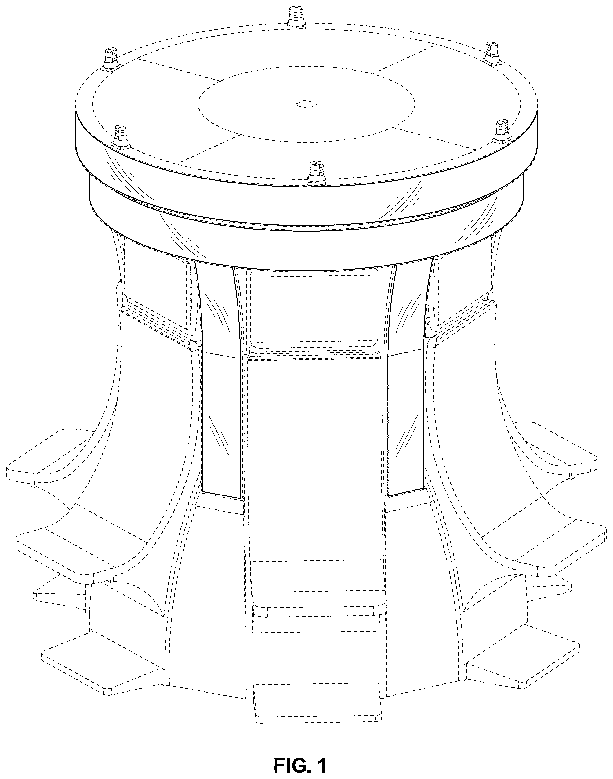 Patent USD1075931 — Gaming machine — Figure 1