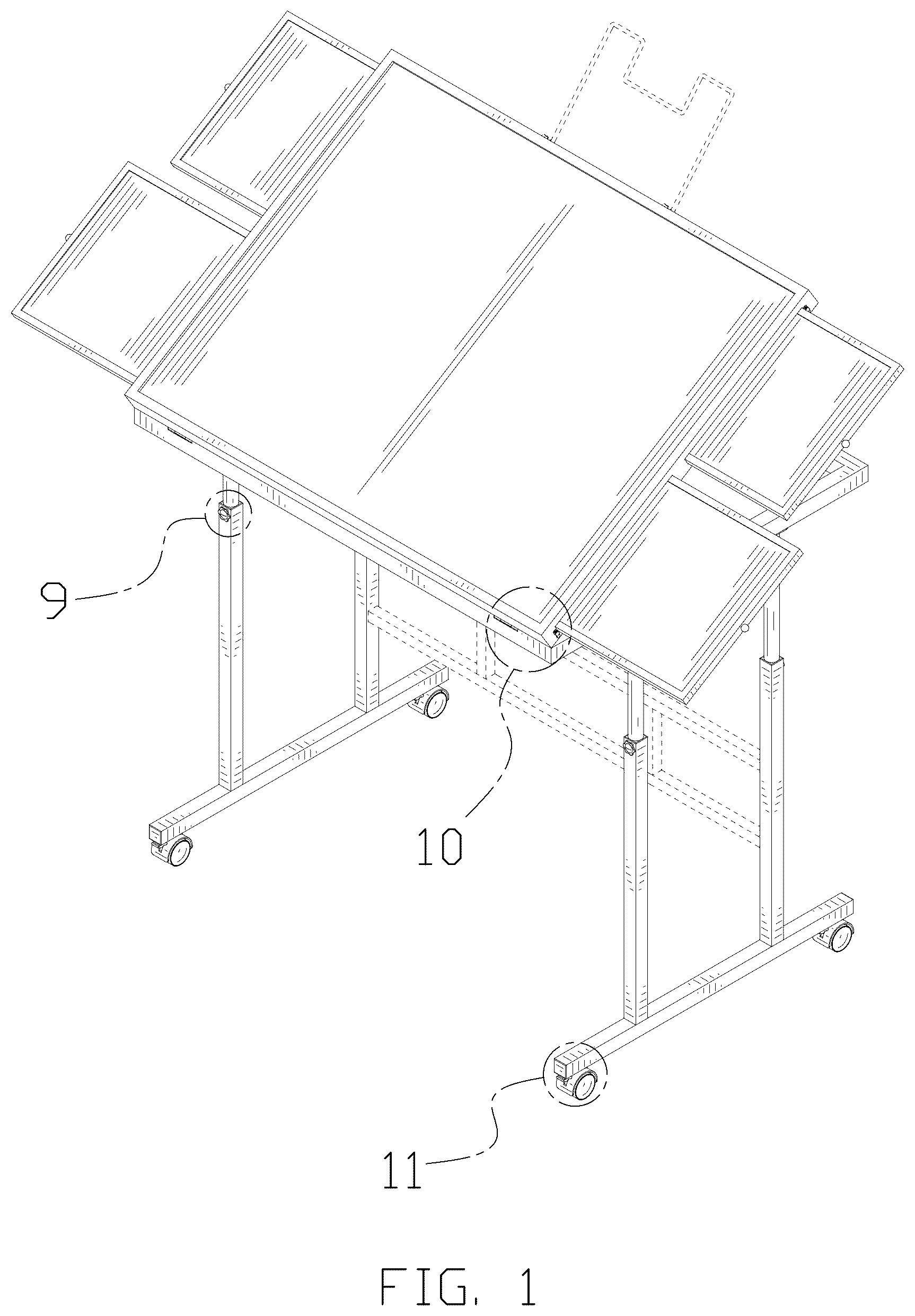 Patent USD1075935 — Puzzle table — Figure 1