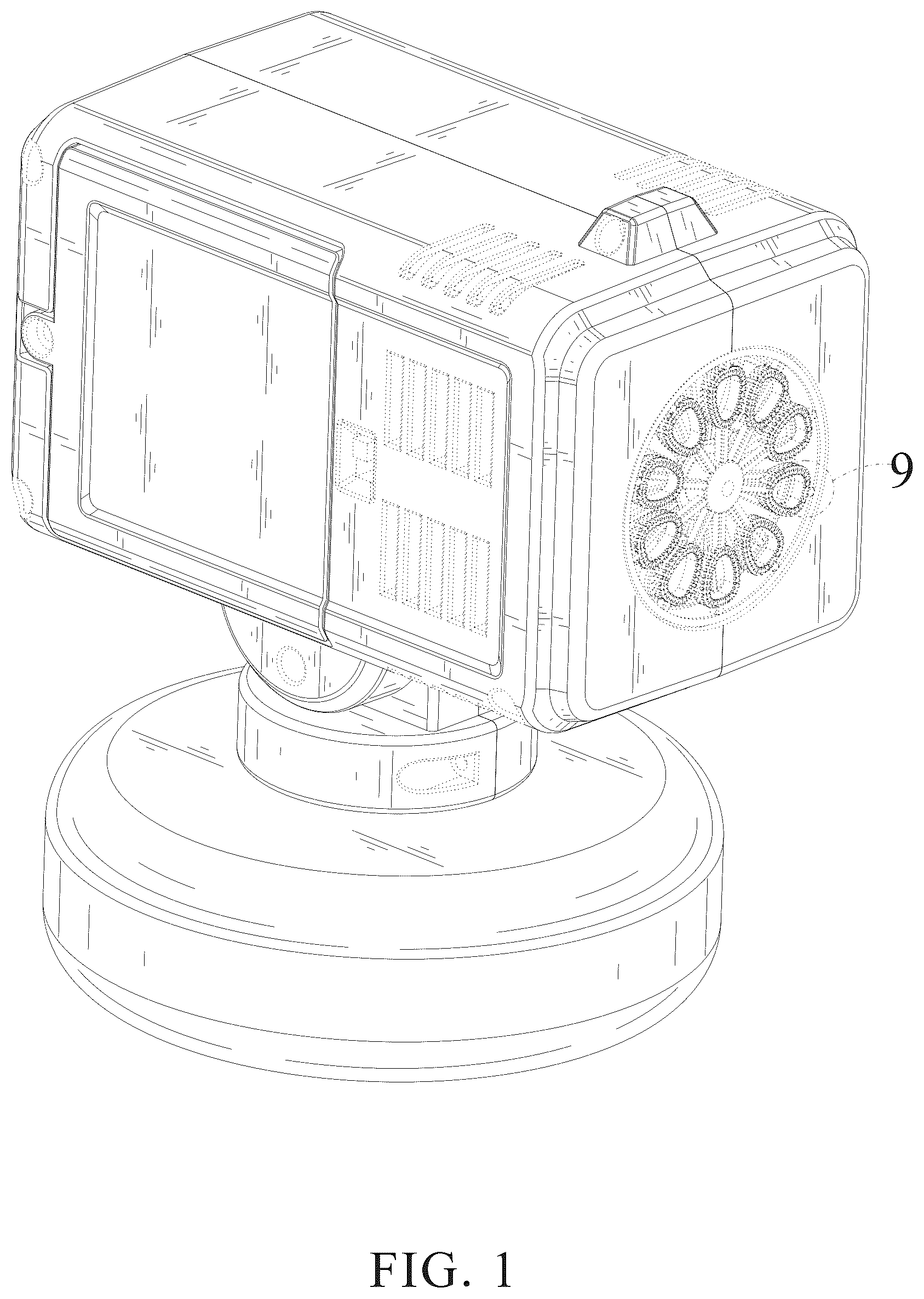 Patent USD1075939 — Toy bubble machine — Figure 1