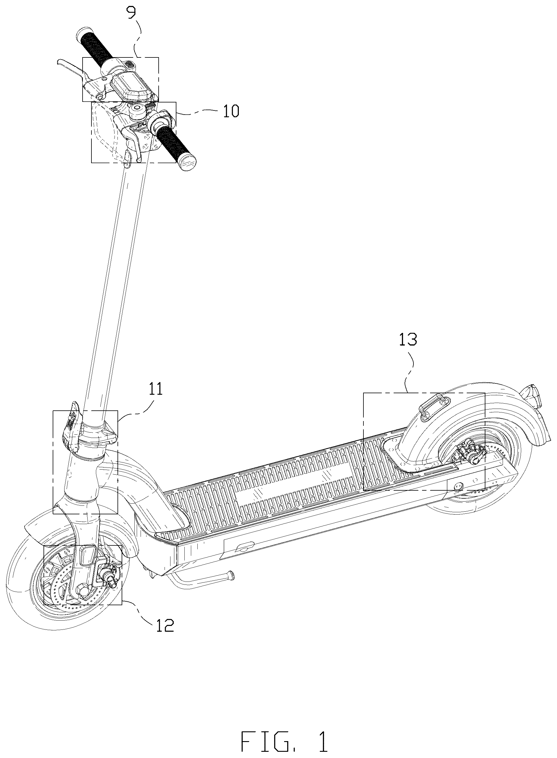 Patent USD1075942 — Scooter — Figure 1