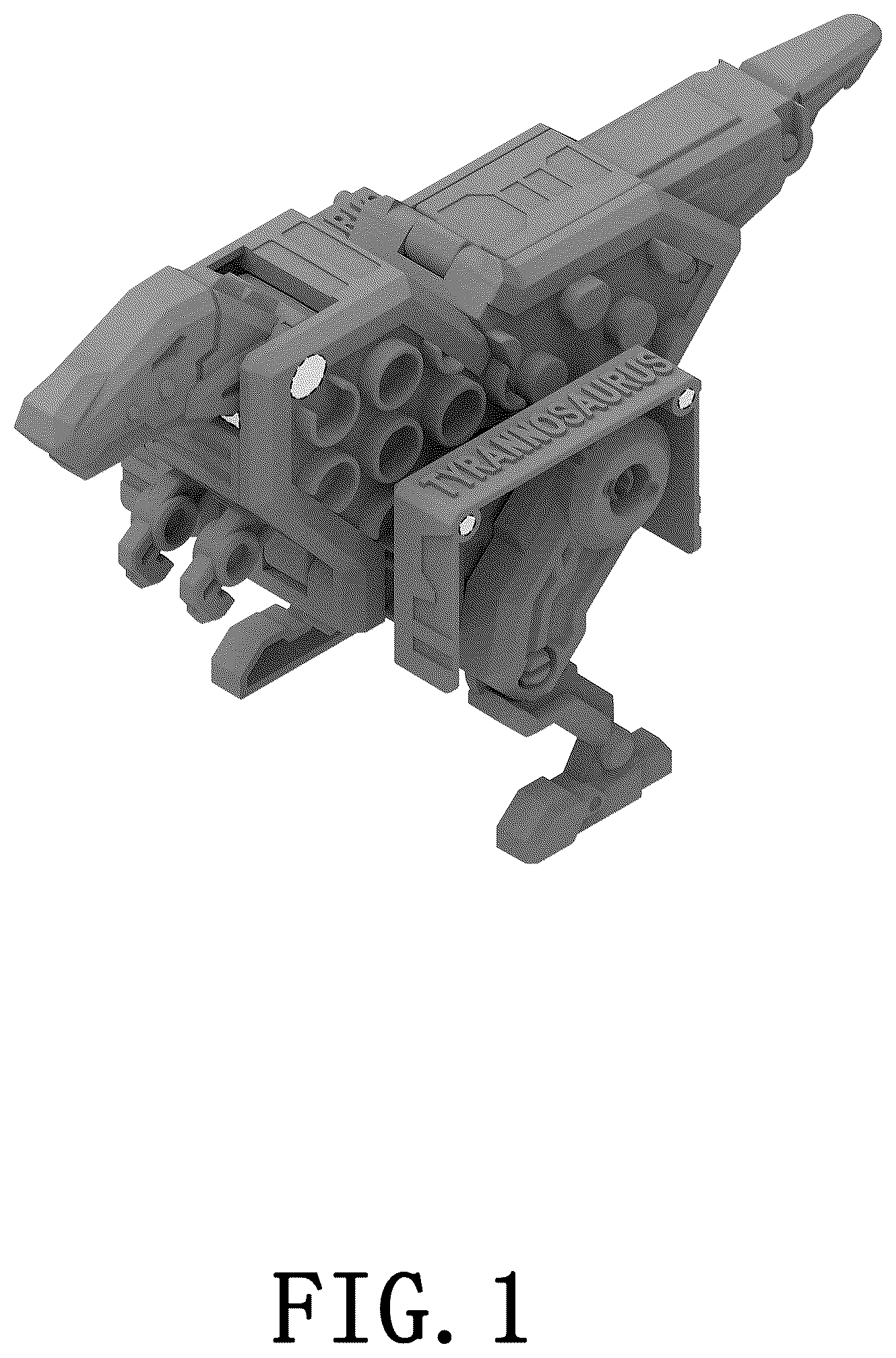 Patent USD1075964 — Toy building block — Figure 1