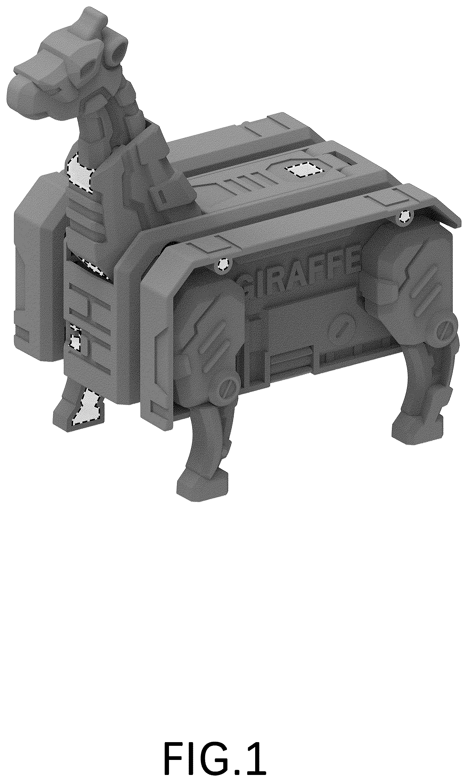 Patent USD1075967 — Toy building block — Figure 1