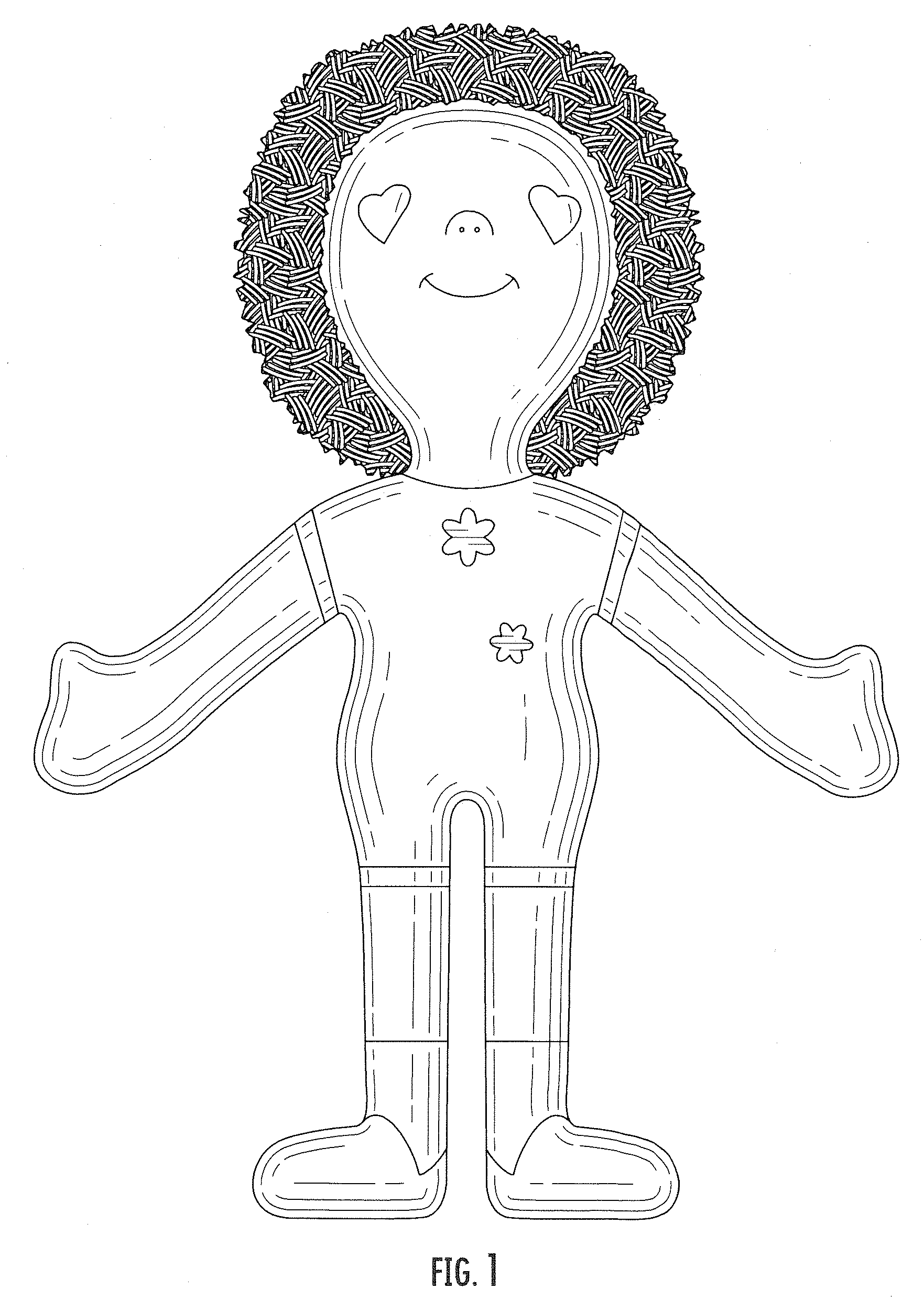 Patent USD1075968 — Doll — Figure 1