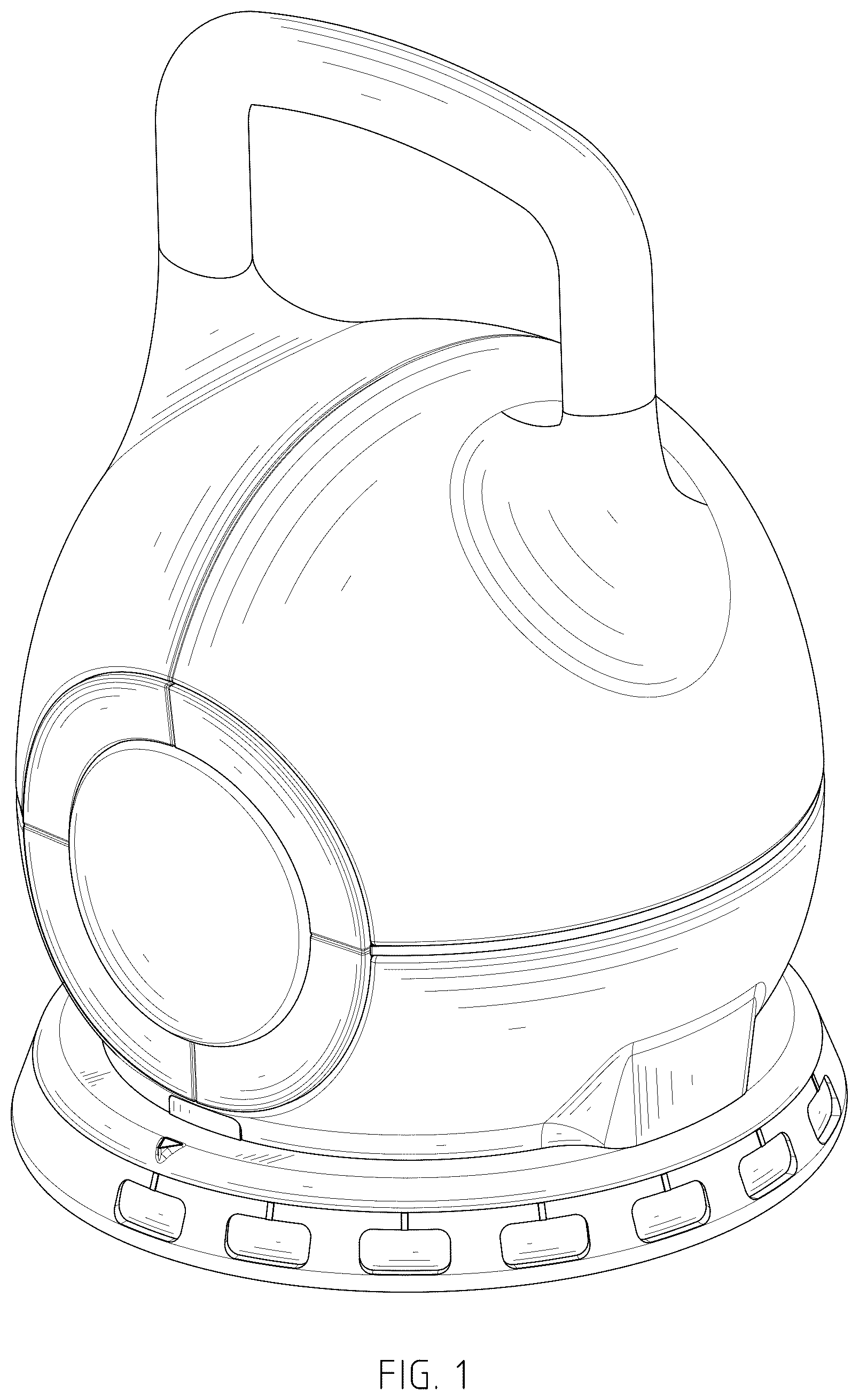 Patent USD1075971 Figure 1 – Kettlebell