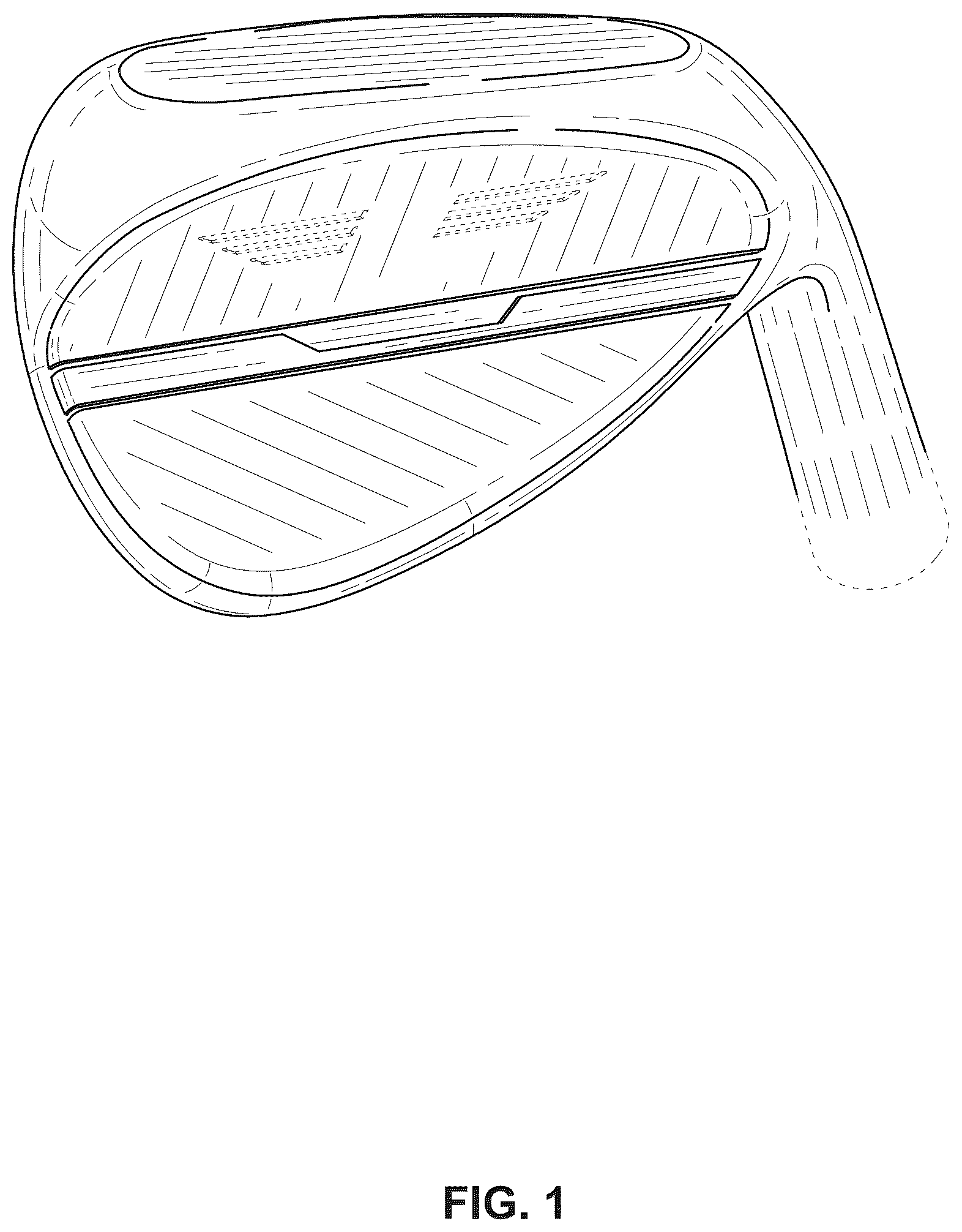 Patent USD1075980 — Wedge golf club head — Figure 1