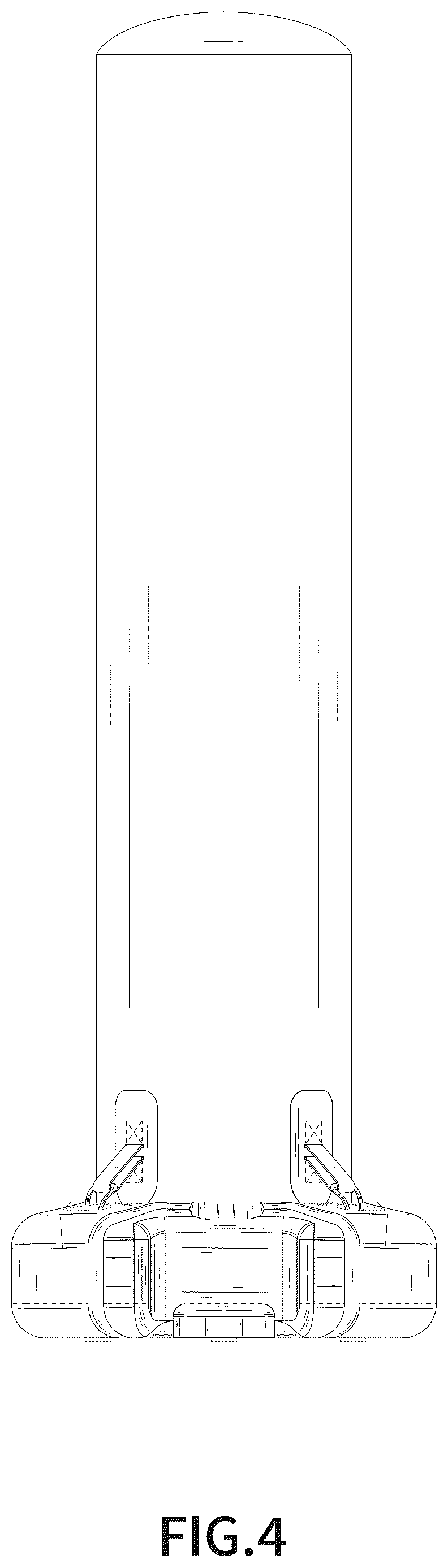 Patent USD1075982 Figure 4 – Adult sandbag with square base
