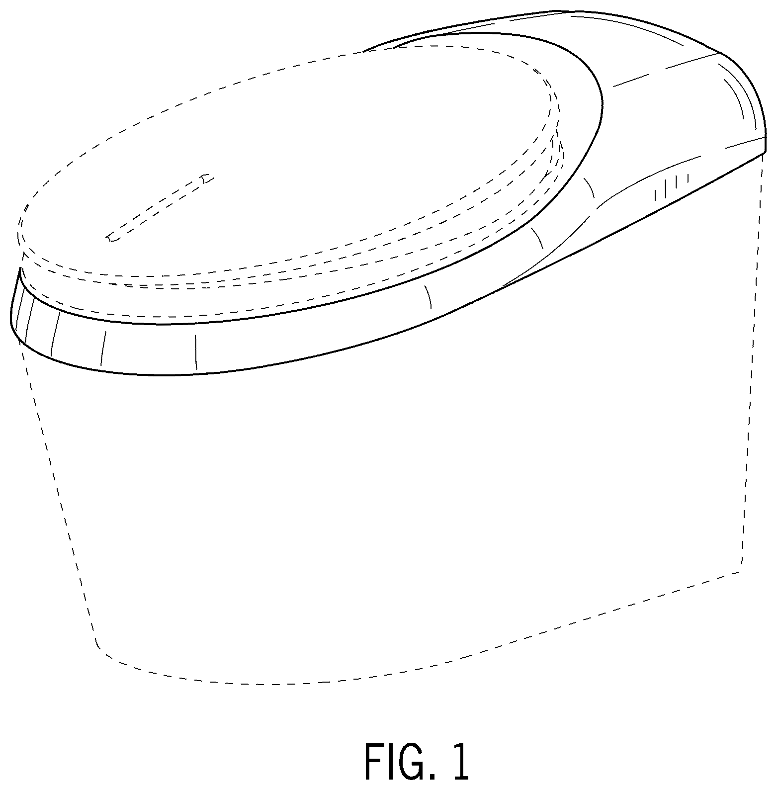 Patent USD1076030 — Toilet — Figure 1