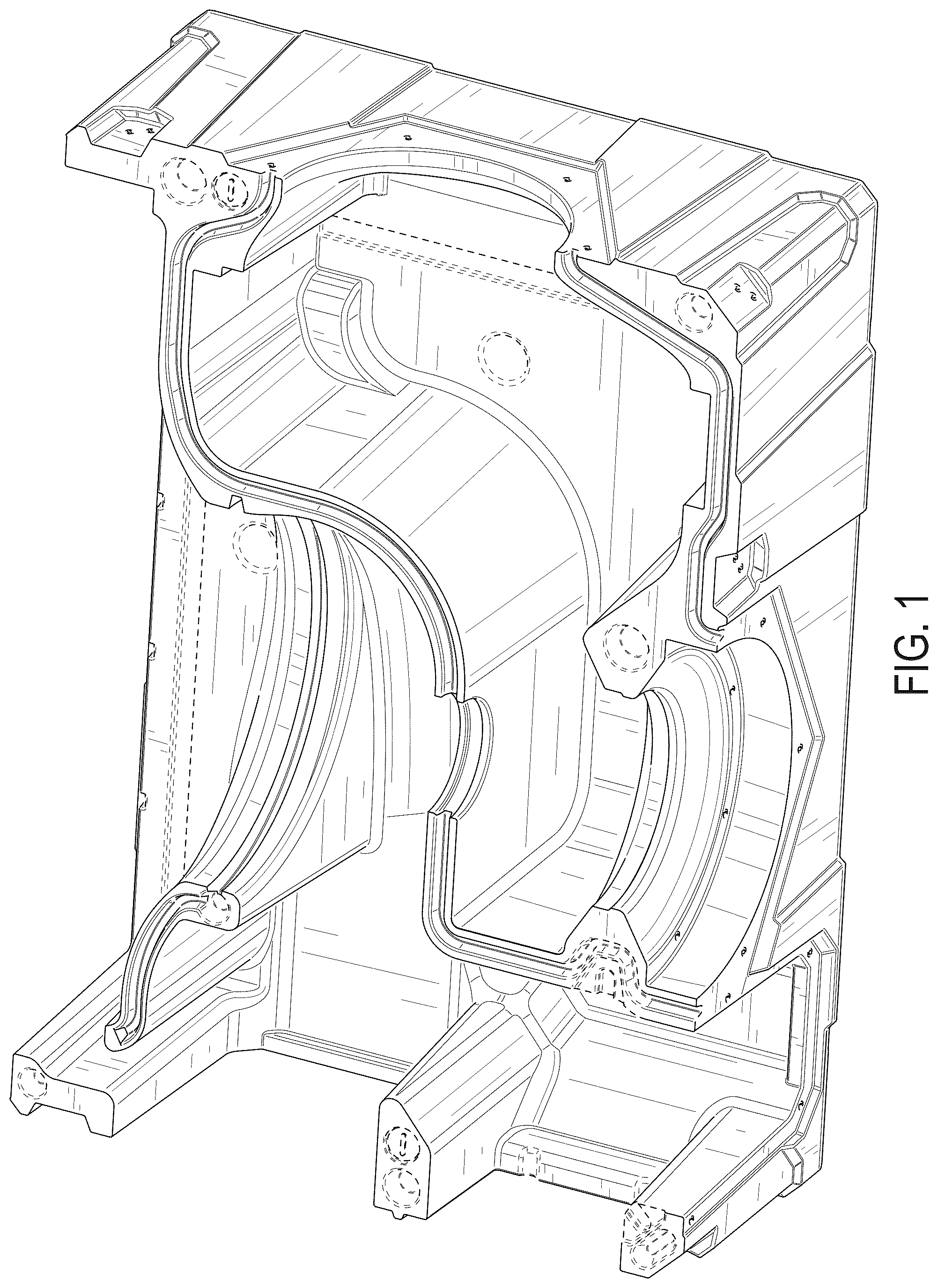 Patent USD1076042 Figure 1 – Ruggedized environmental control unit cover