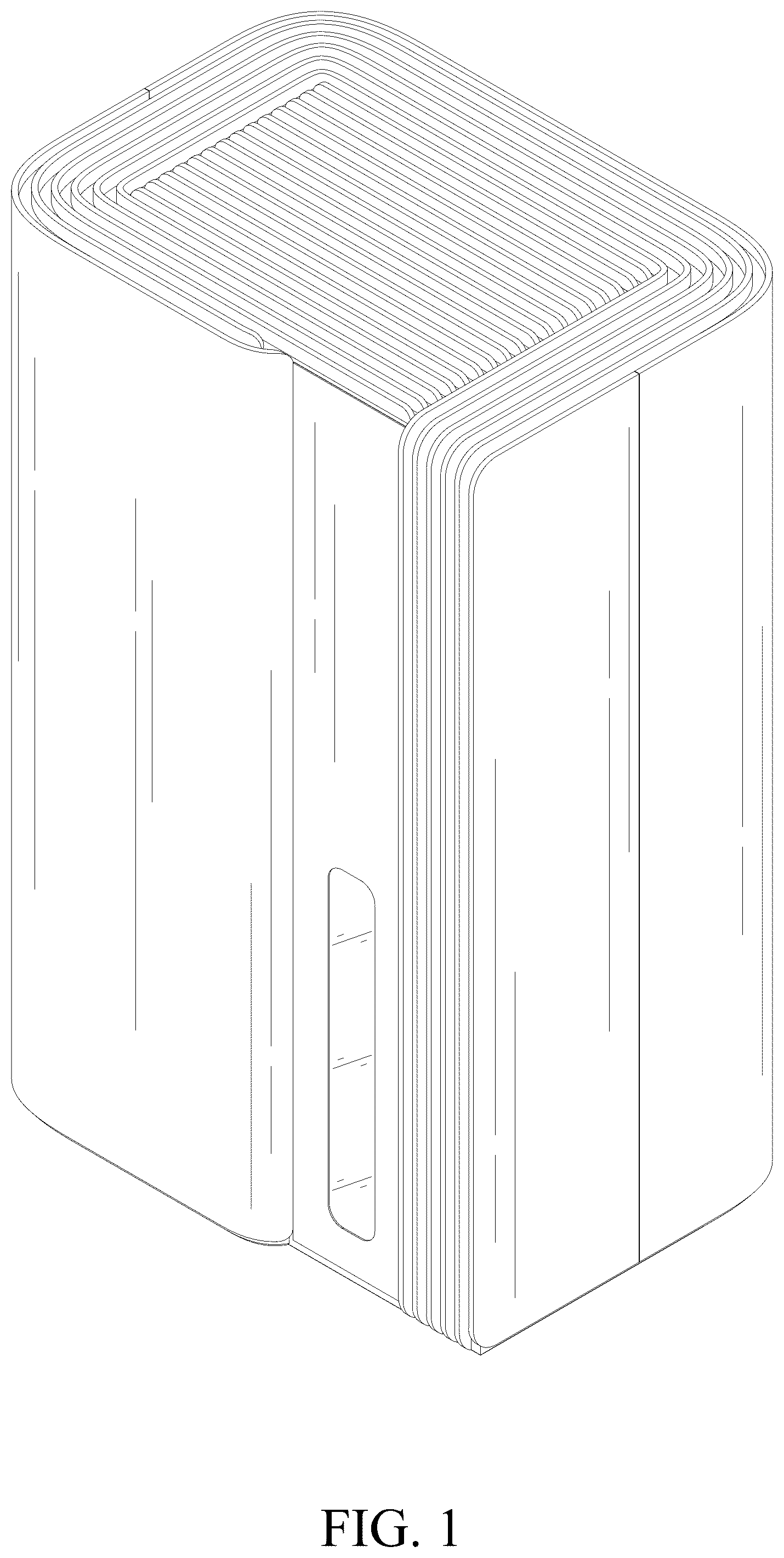 Patent USD1076045 — Dehumidifier — Figure 1