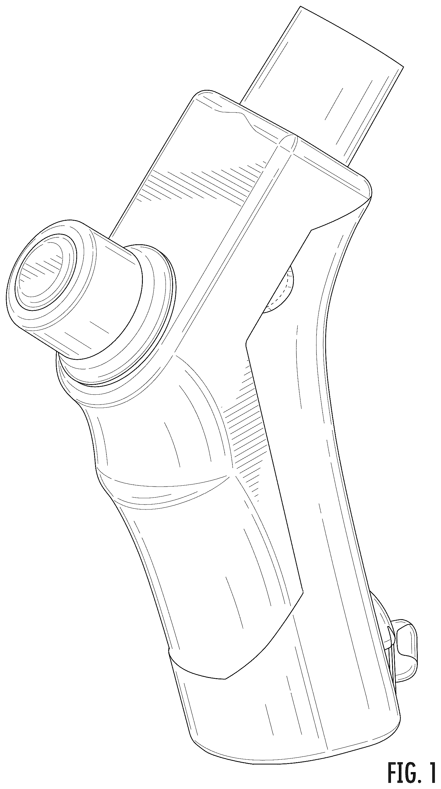 Patent USD1076056 — Oscillating positive expiratory pressure device — Figure 1