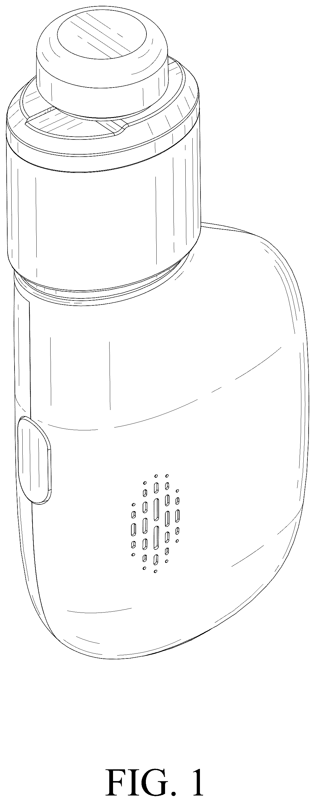 Patent USD1076057 — Portable ultrasonic nebulizer — Figure 1