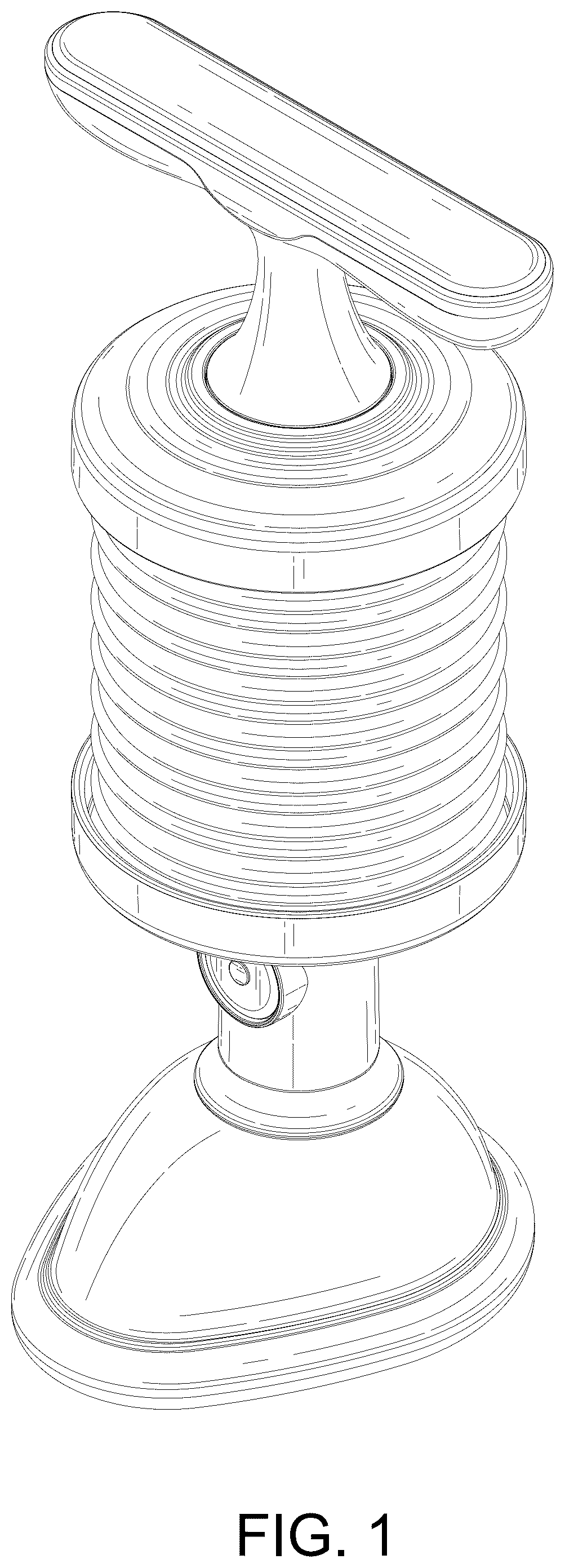 Patent USD1076058 Figure 1 – Choking rescue device